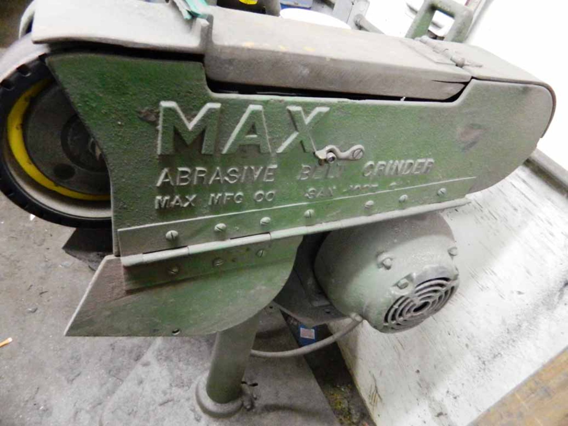 MAX abrasive belt grinder - Image 3 of 4