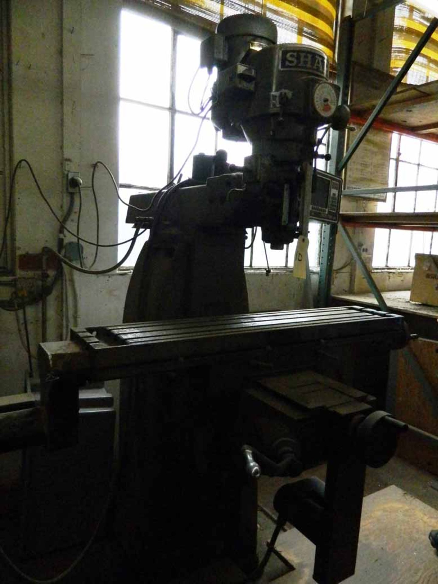 SHARP milling machine (Mill works great) Screen is light Digital Read Out does not work