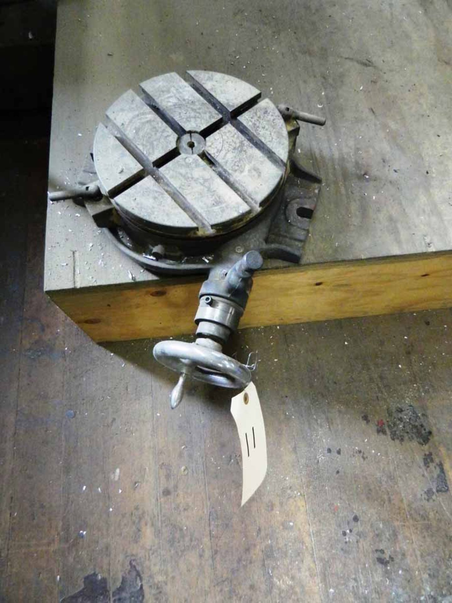 Rotary vice table (10 in diameter) - Image 2 of 2