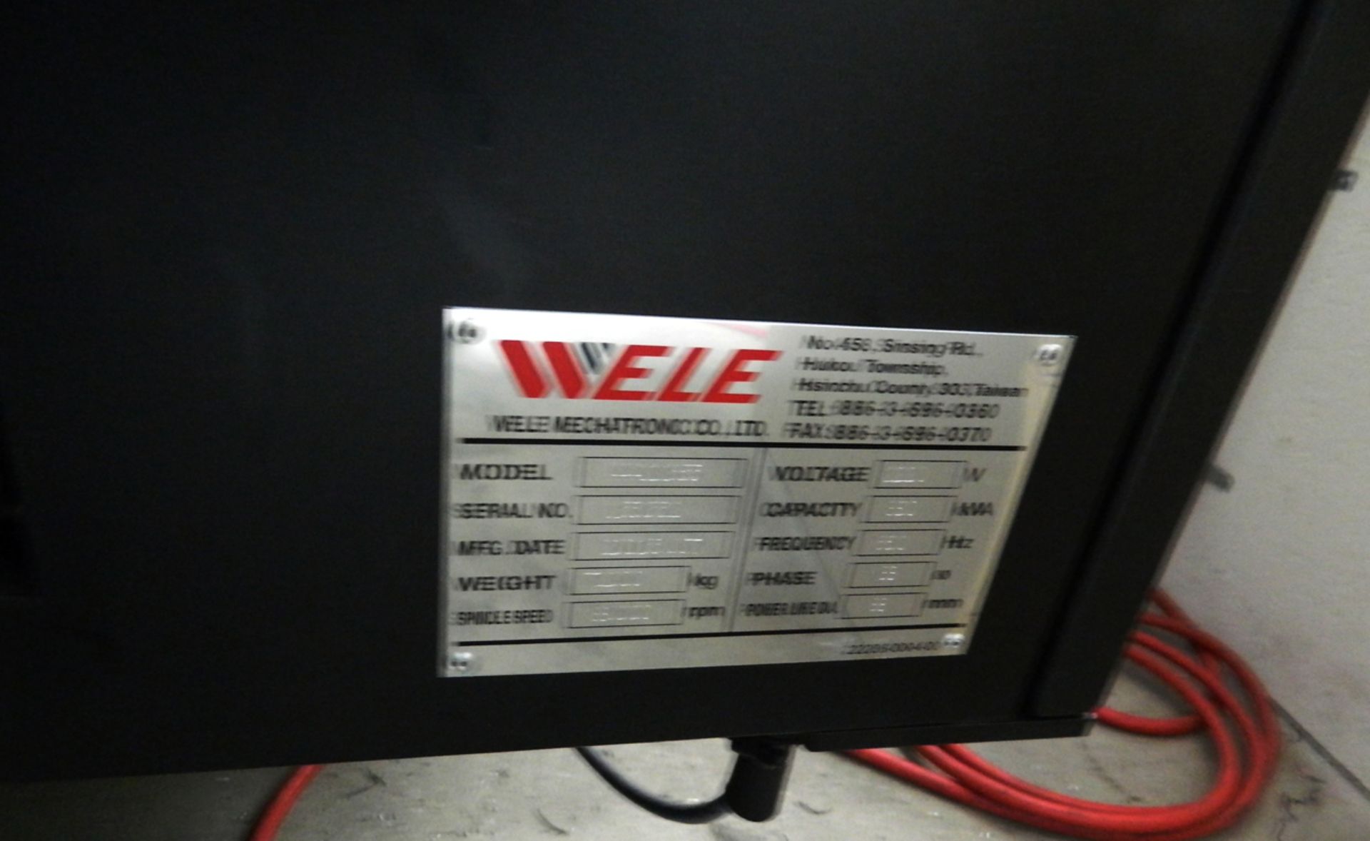 2015 WELE Stealth 1165 CNC Machine - Image 12 of 21