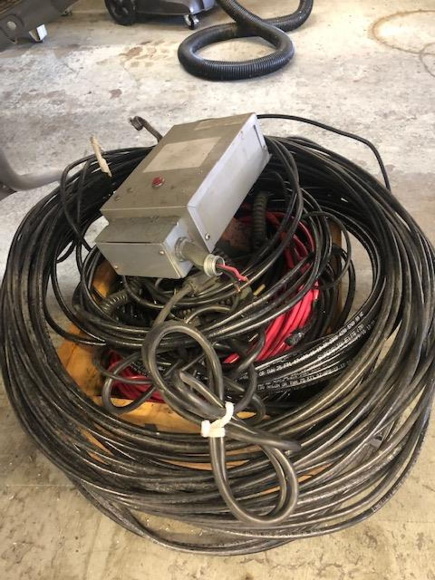 Box of scrap wire