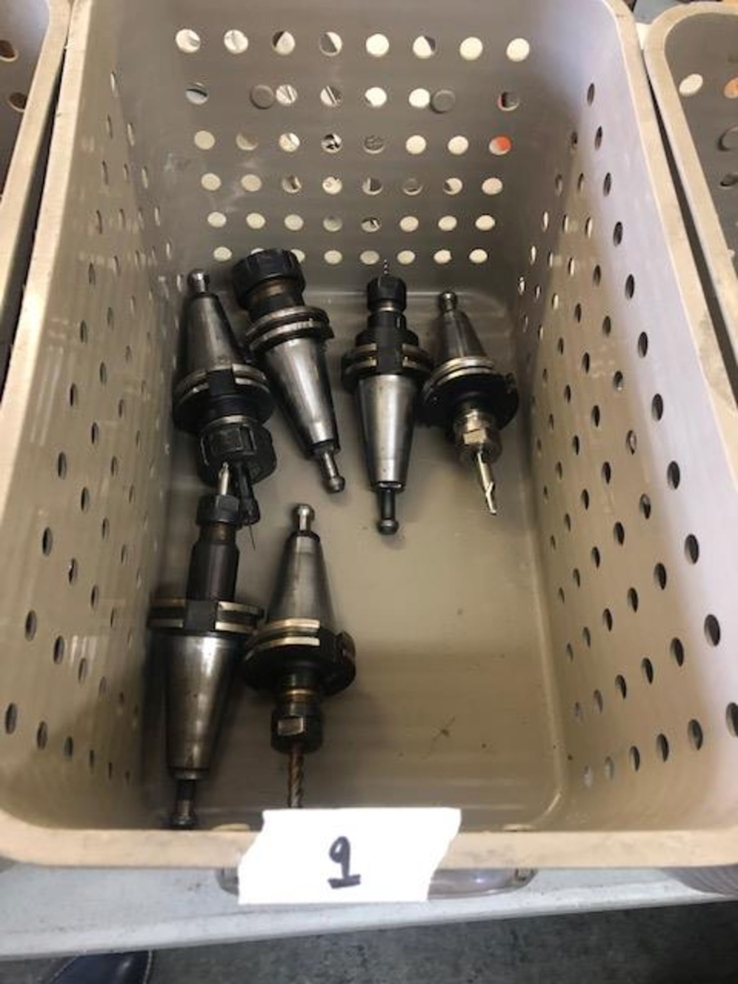 Cat 40 tool holders (6 pieces)