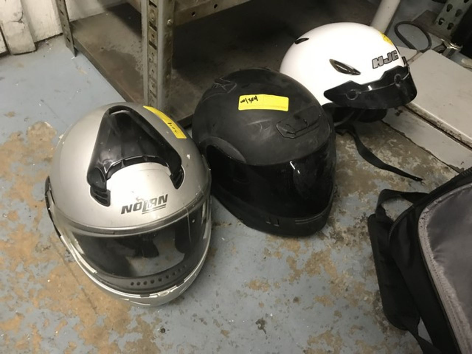 ASSORTED BIKE HELMETS