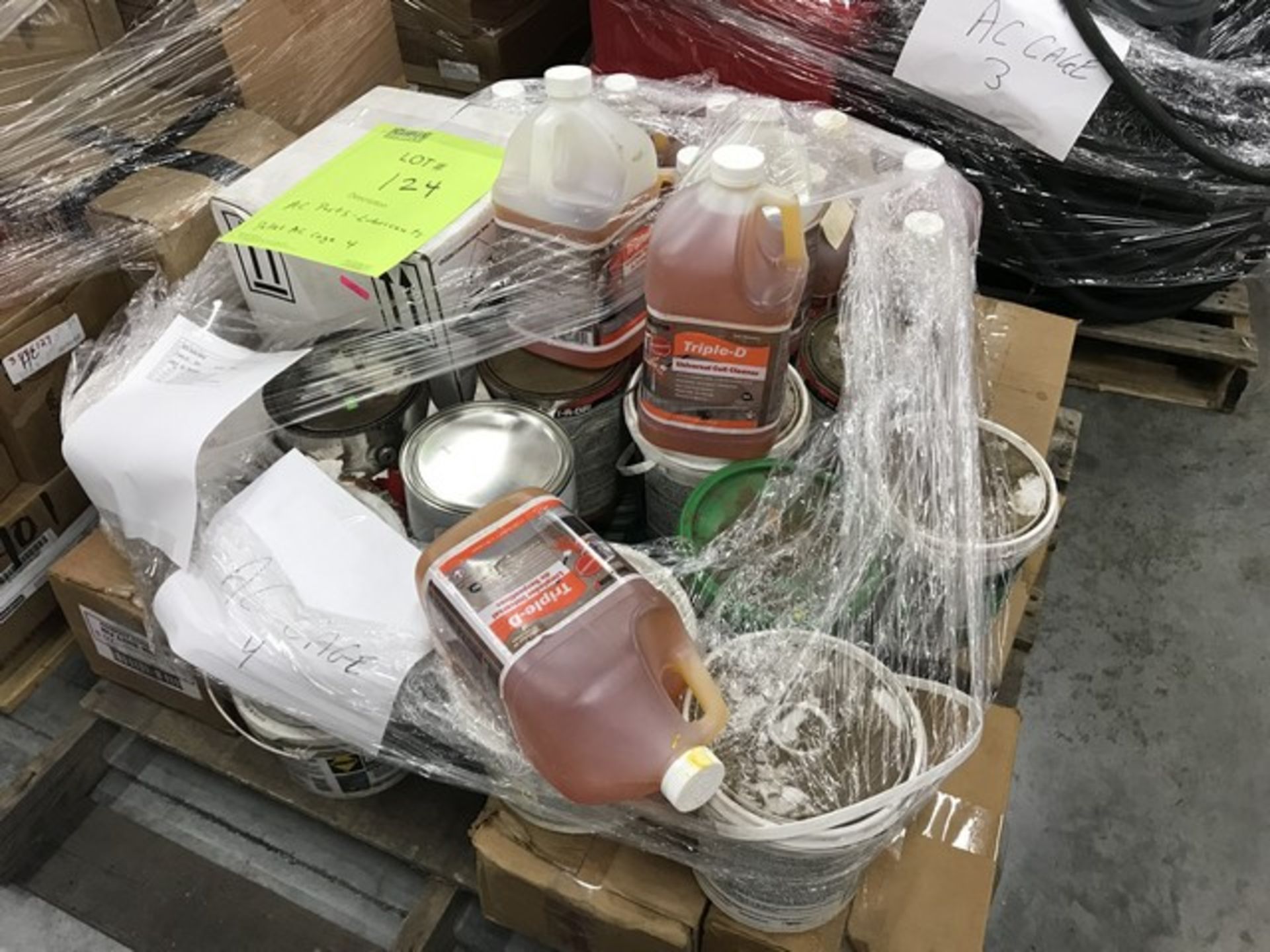 PALLET ASSORTED A/C PARTS (CAGE 4)