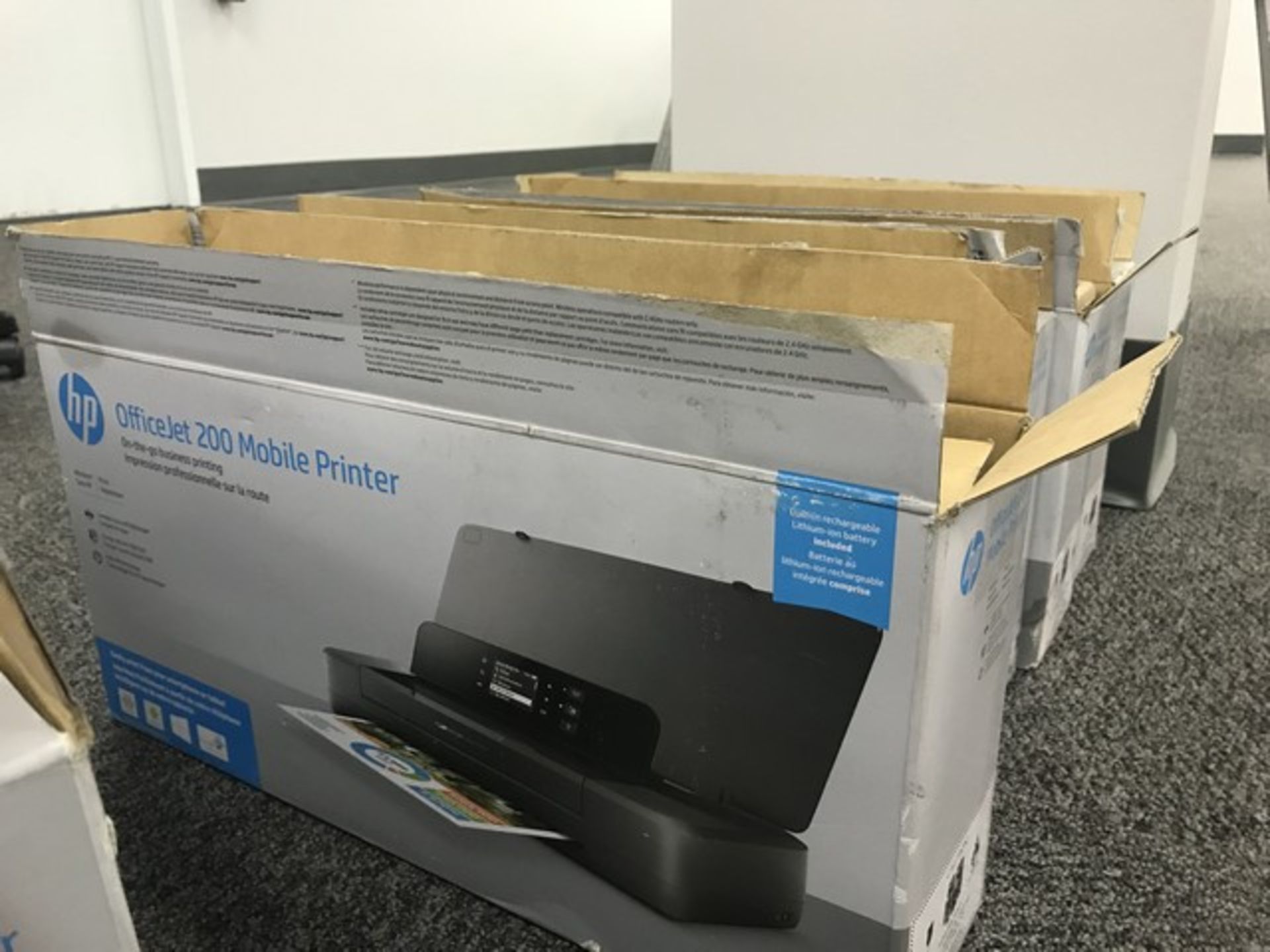 HP OFFICEJET 200 MOBILE PRINTERS WITH BOX