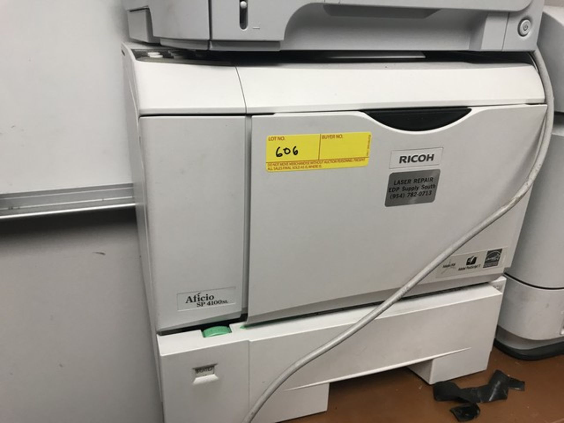 RICOH AFICIO SP4100N PRINTER