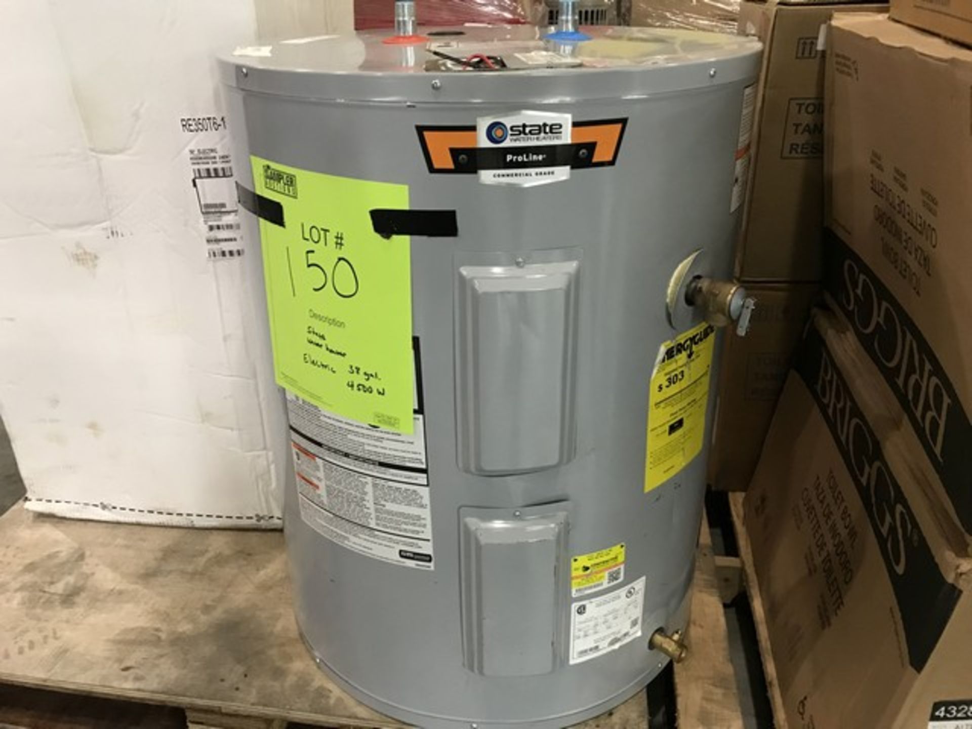 STATE WATER HEATER - 38 GALLON / 4500 W