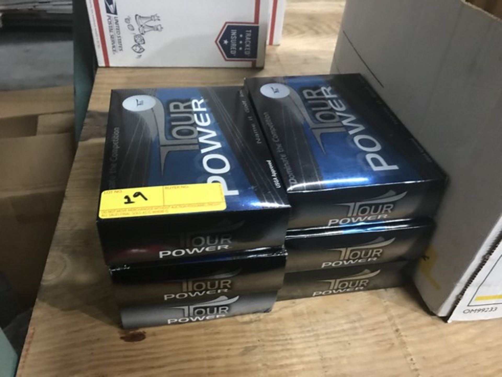 12-PACKS TOUR POWER GOLF BALLS