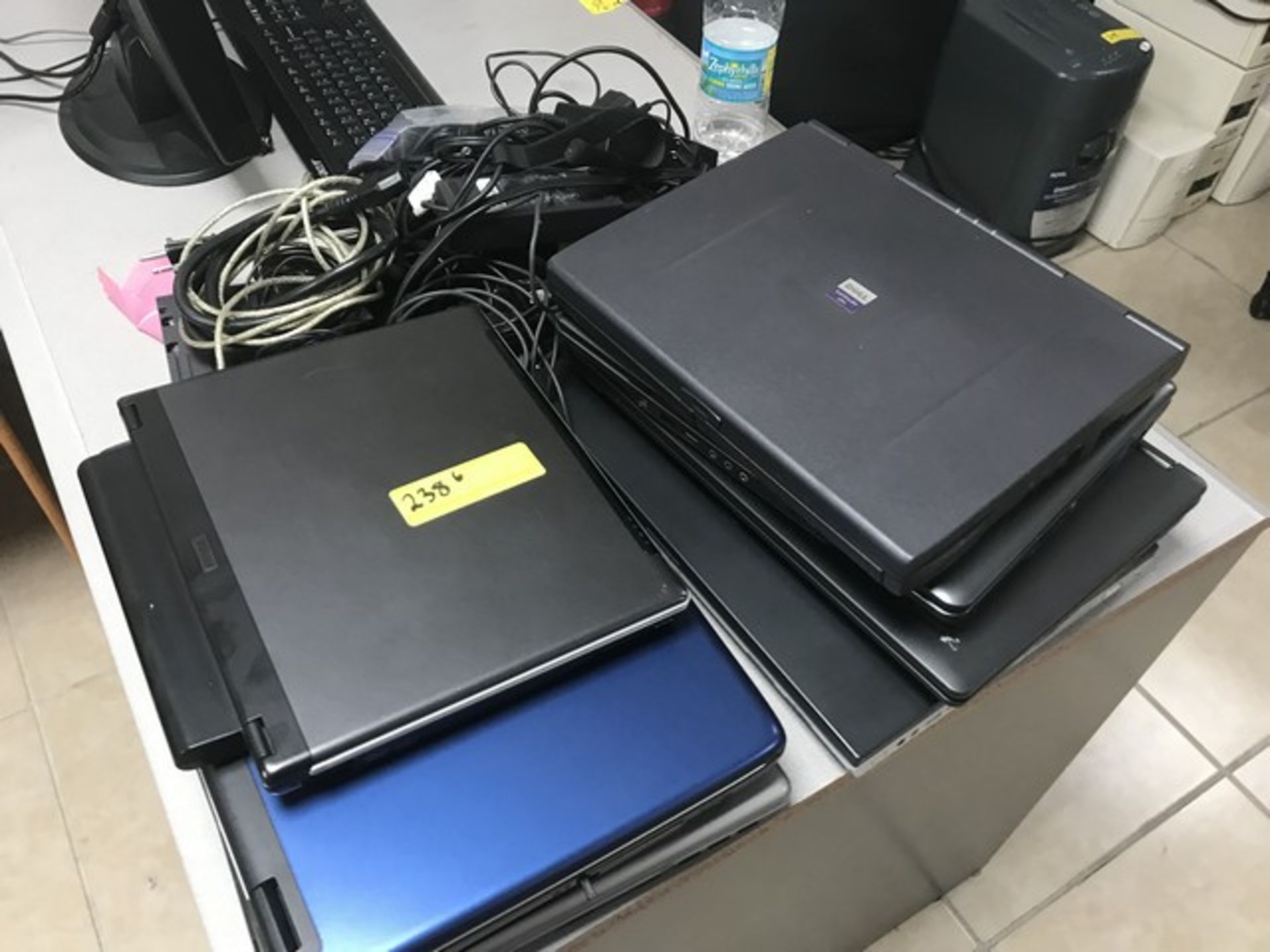 ASSORTED LAPTOPS WITH CHARGERS - TOSHIBA / DELL / ACER / SONY