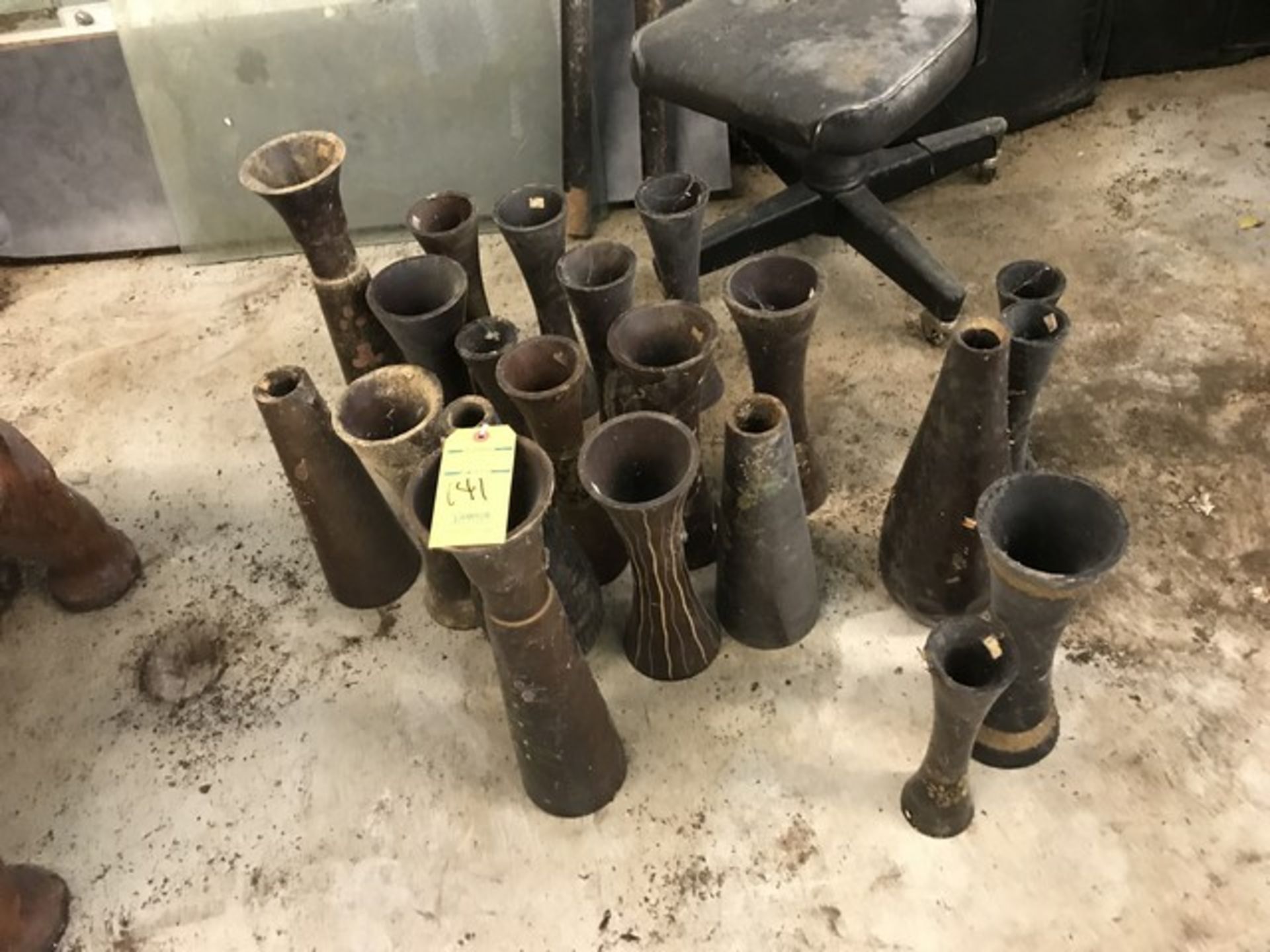 ASSORTED WOOD VASES (FOB LOXAHATCHEE, FL)