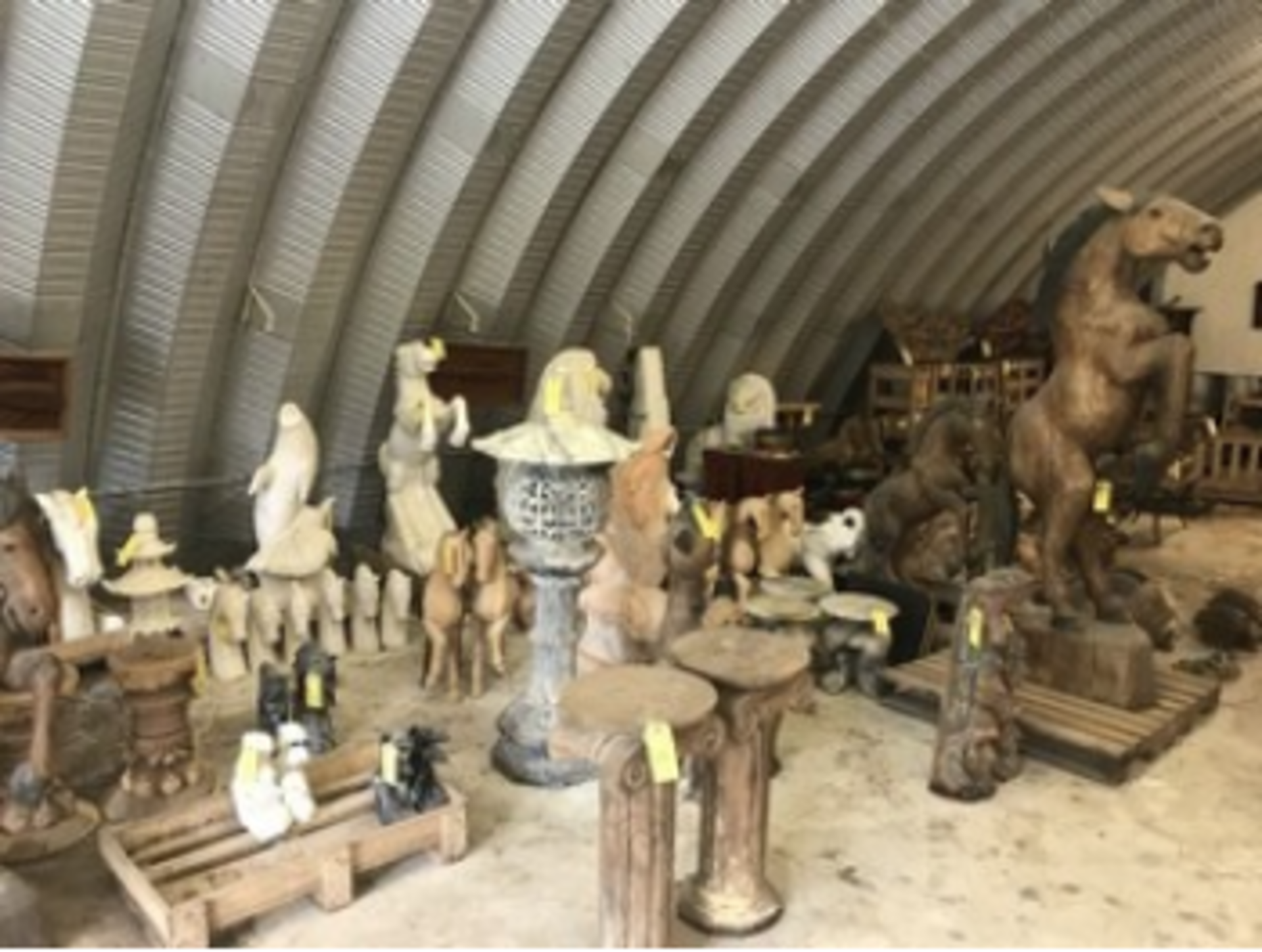 Full Catalog Coming! Marble & Teak Statuary - Online Only Auction