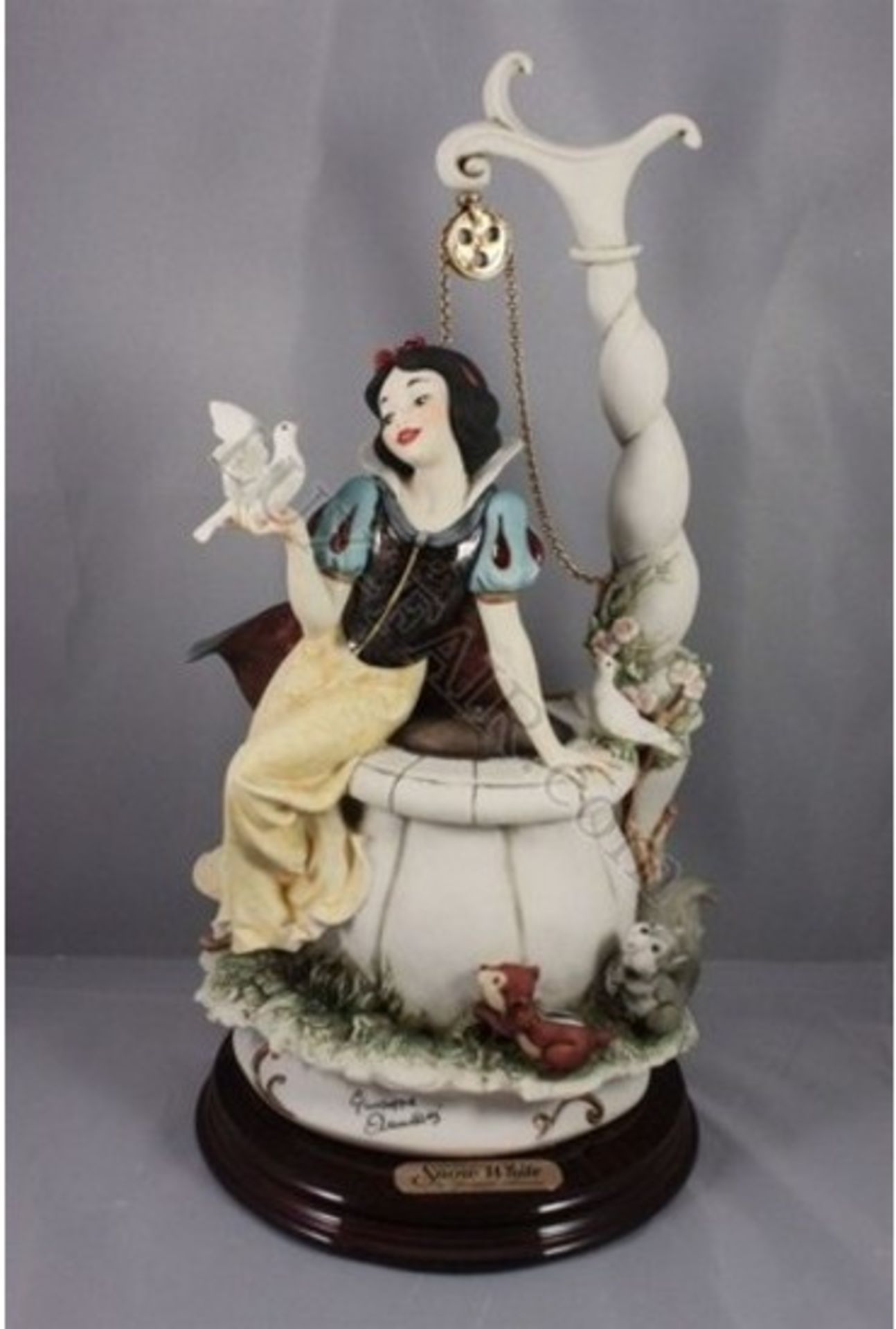GIUSEPPE ARMANI COLLECTIBLE - SNOW WHITE AT THE WISHING WELL - #0199-C - Image 2 of 2