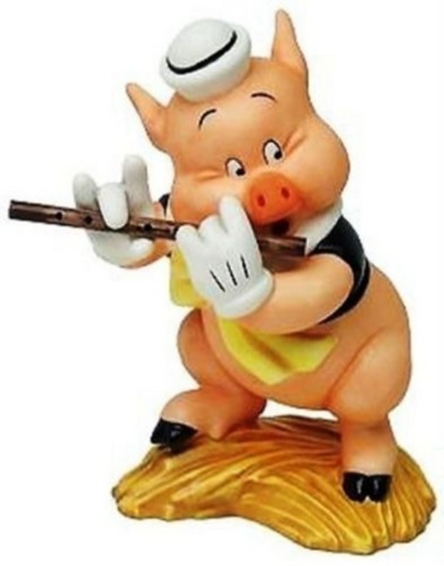 WALT DISNEY COLLECTIBLE - FIFER PIG (FOB HOLLYWOOD, FL)