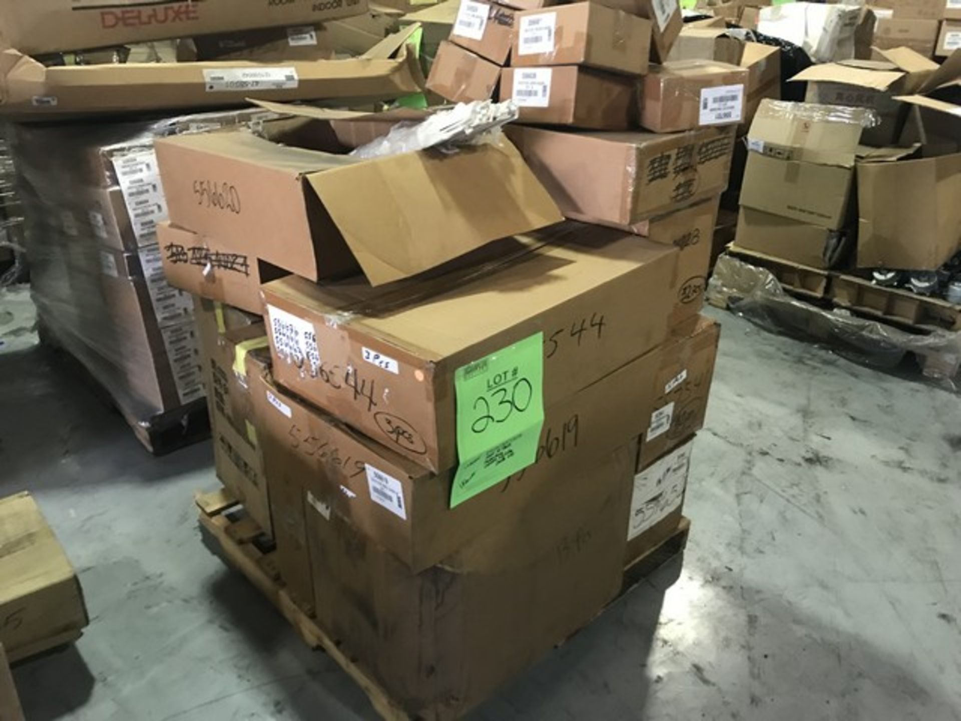 BOXES ASSORTED A/C PARTS, LOUVRES, AIR FILTERS, GRILLS, ETC