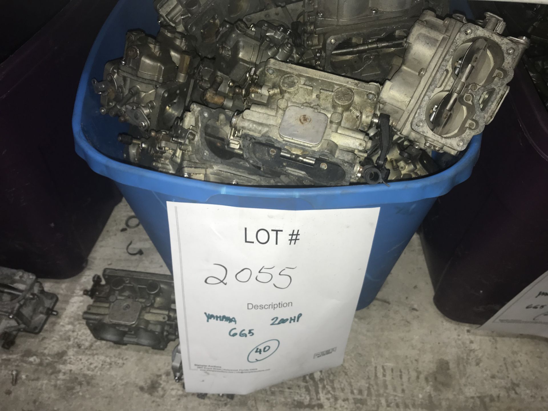 YAMAHA 6G5 CARBURETORS - 200HP