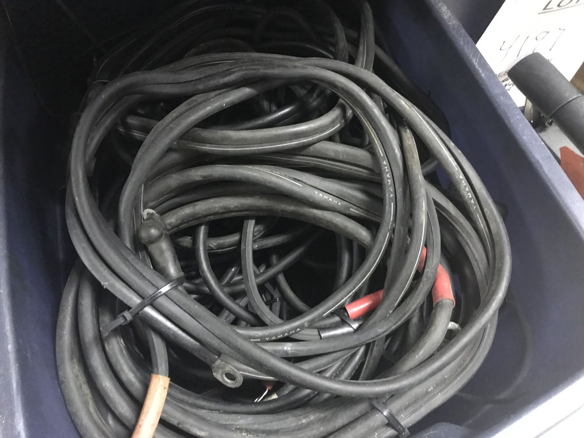 ASSORTED YAMAHA BATTERY CABLES / HARNESSES - Image 2 of 2