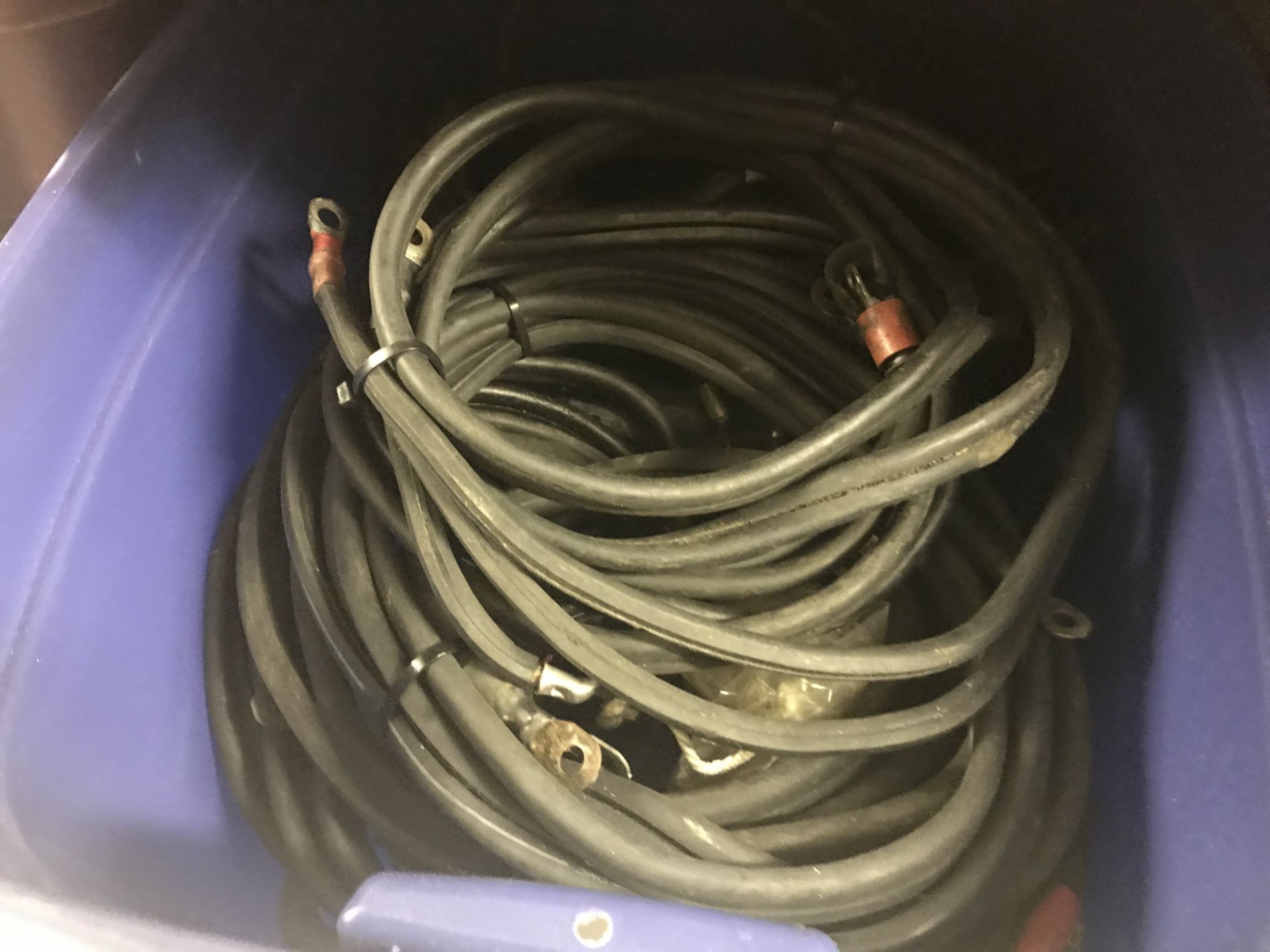 ASSORTED OMC BATTERY CABLES / HARNESSES - Image 2 of 2