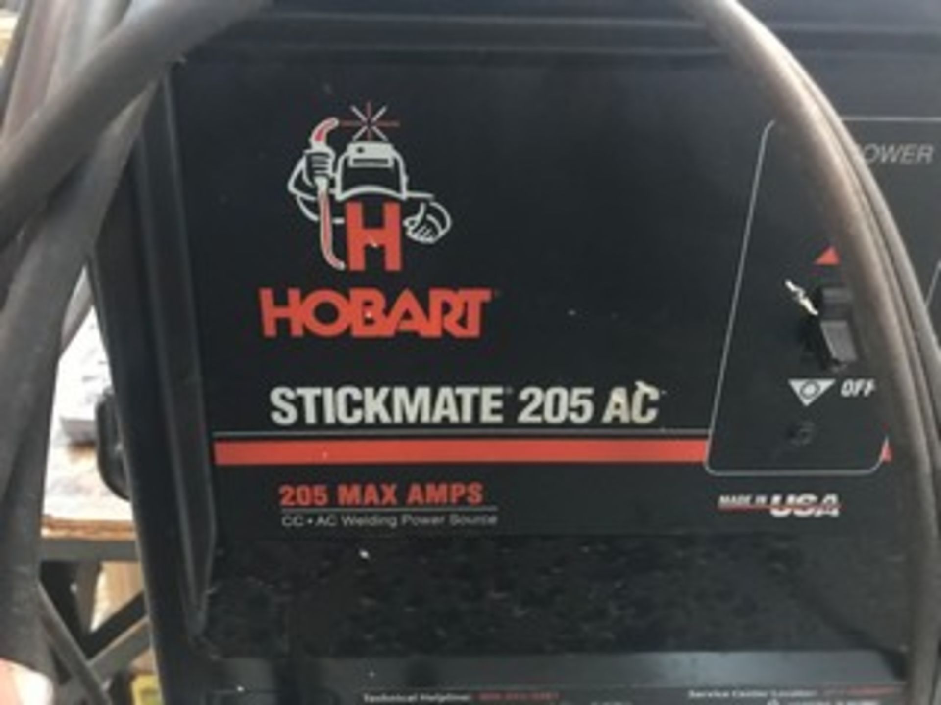 HOBART STICKMATE 205 AC WELDER