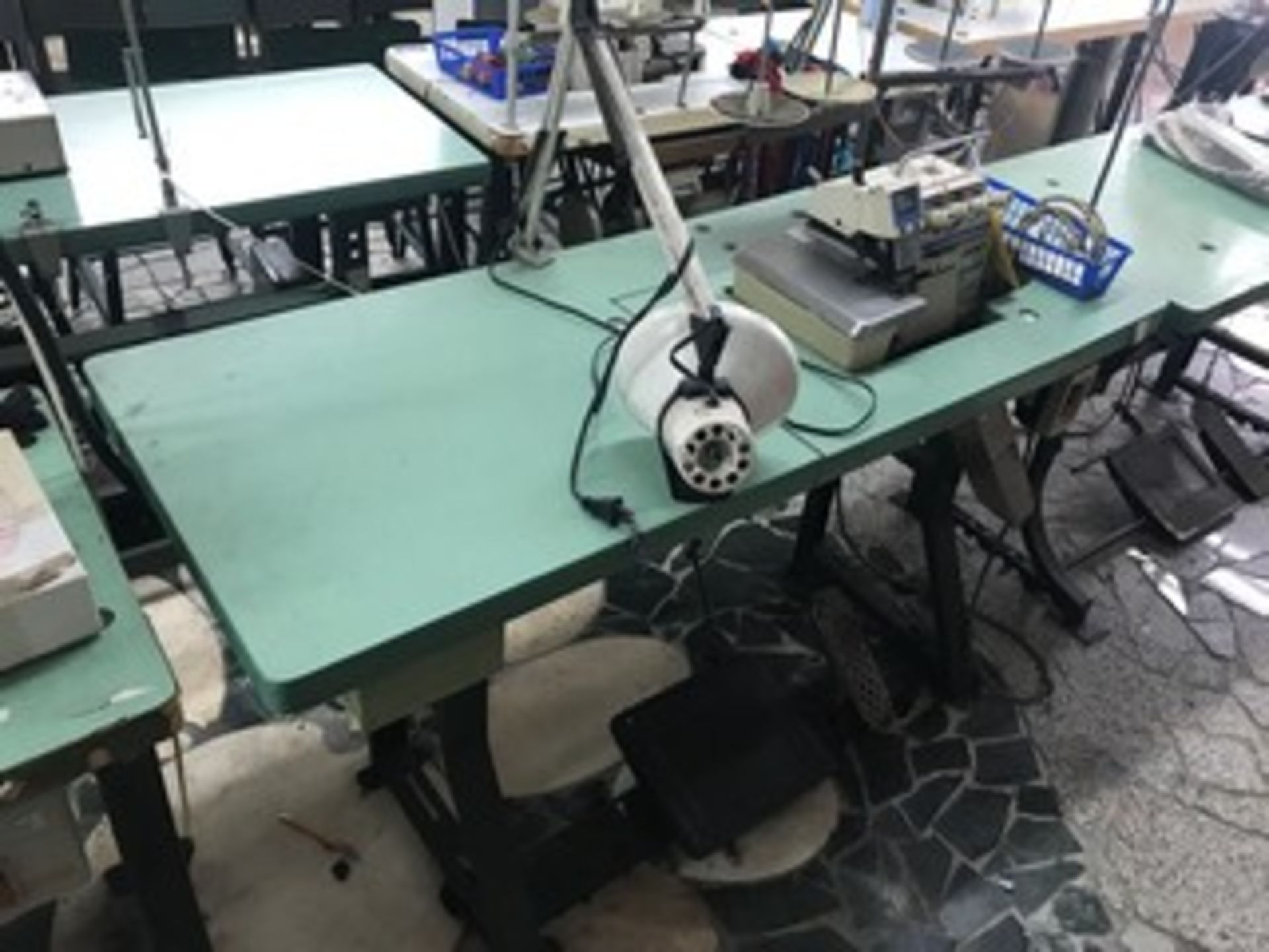 JUKI 2512 SEWING MACHINE WITH MOTOR & TABLE - Image 2 of 2