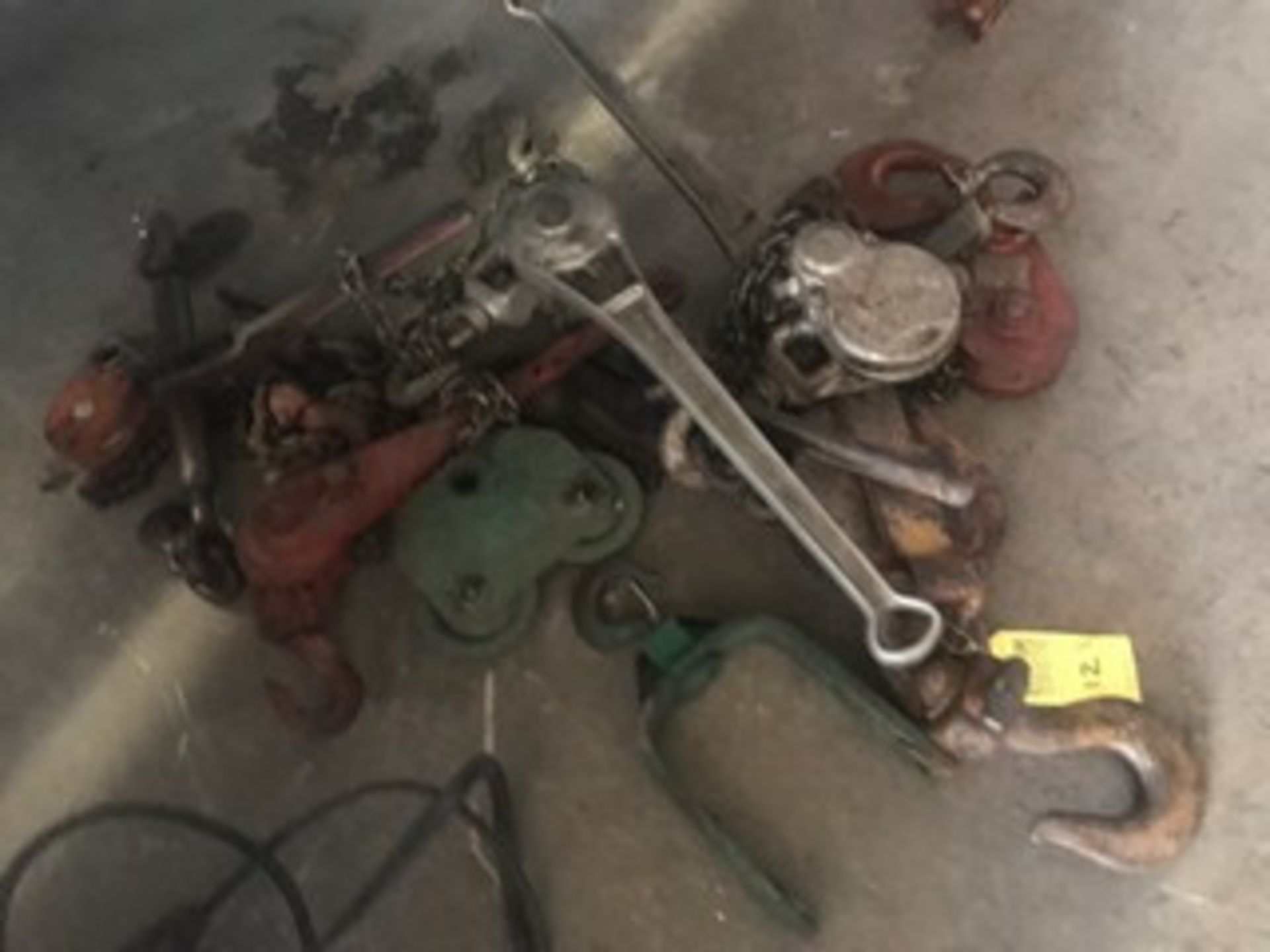 LOT CHAIN, HOIST, ETC