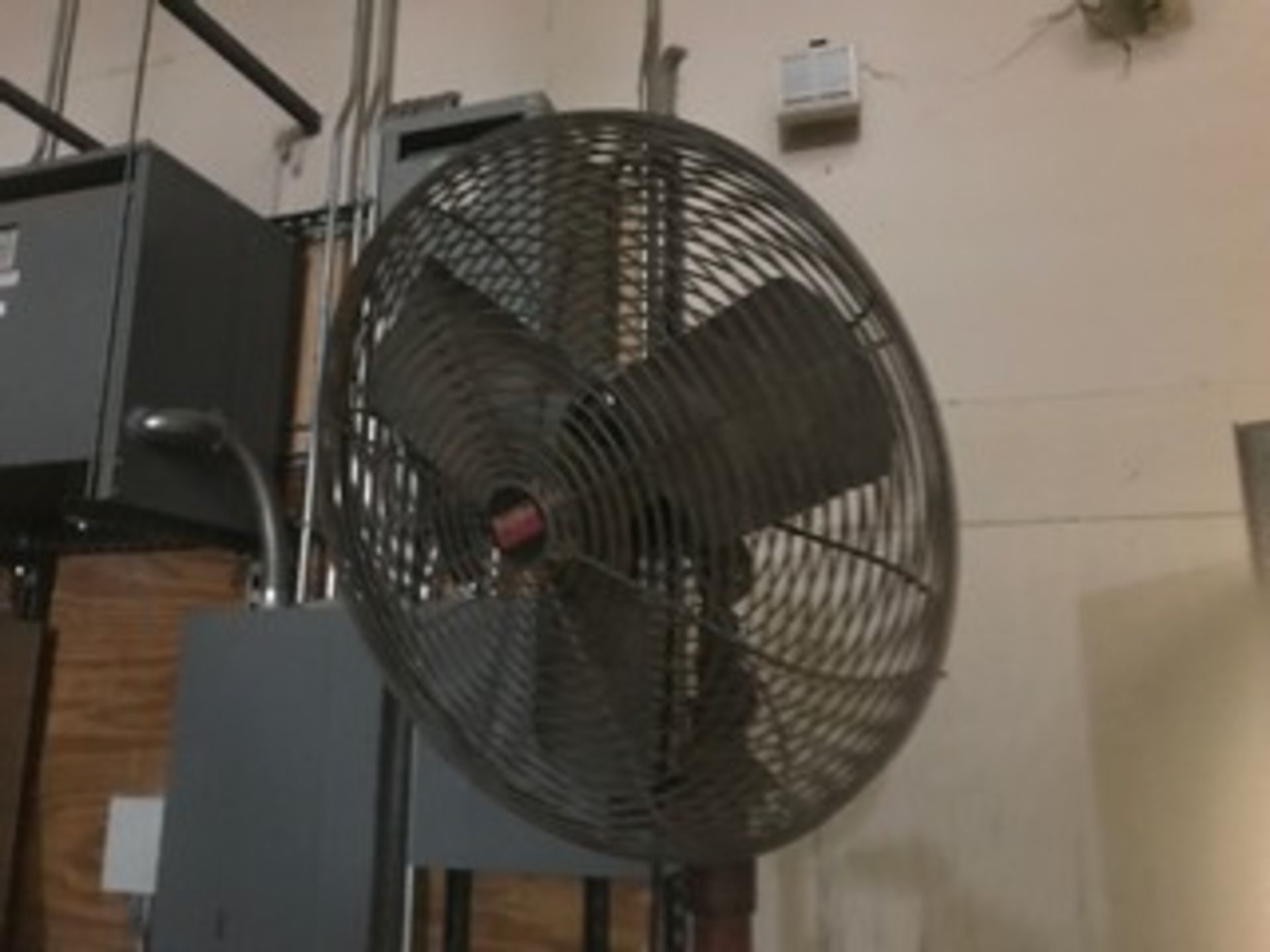 DAYTON FLOOR FAN WITH STEEL WIDE BASE STAND (LOCATED IN DALLAS, TX) - Image 2 of 2