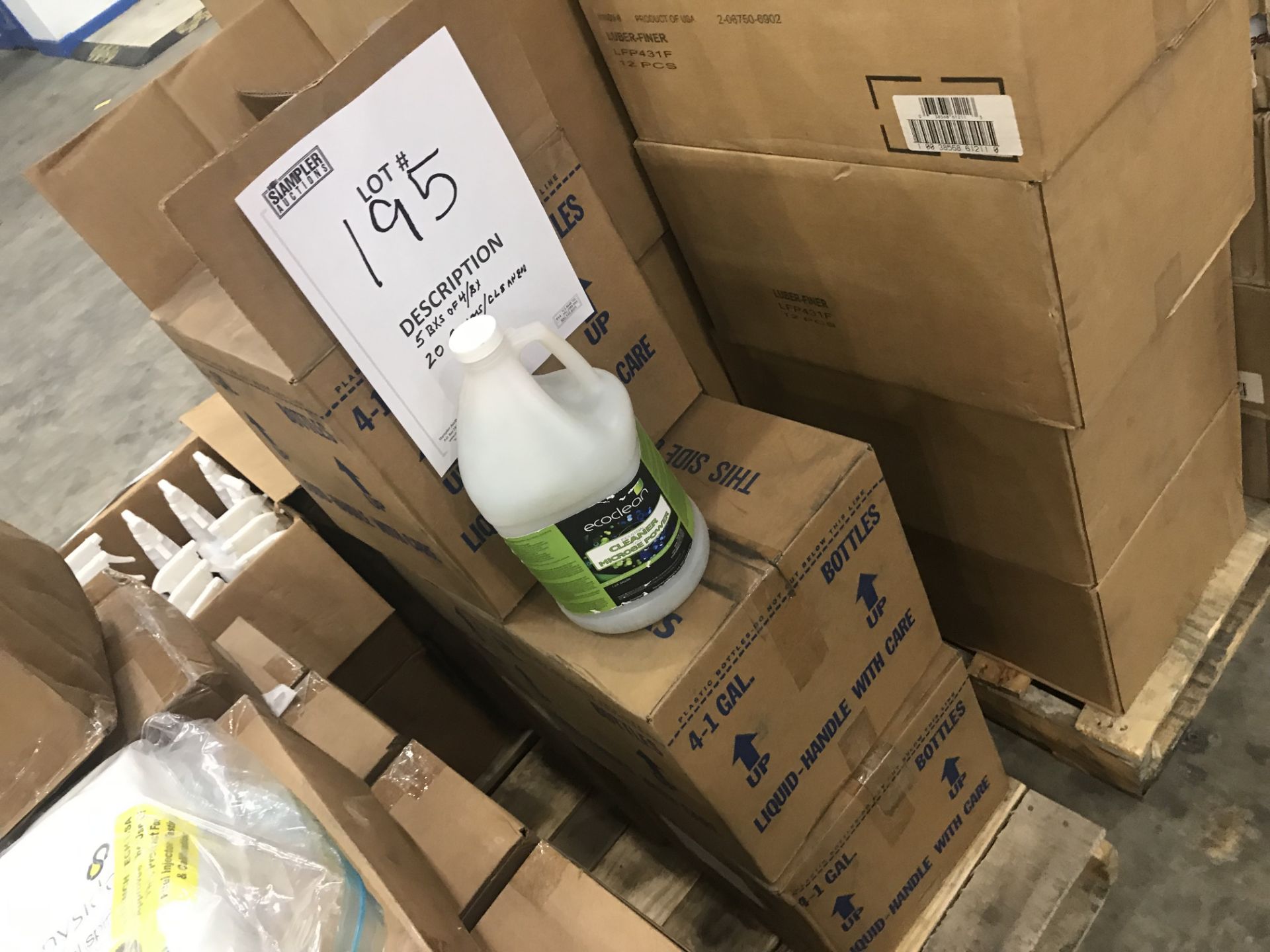 GALLONS INDUSTRIAL CLEANER (5 BOXES)