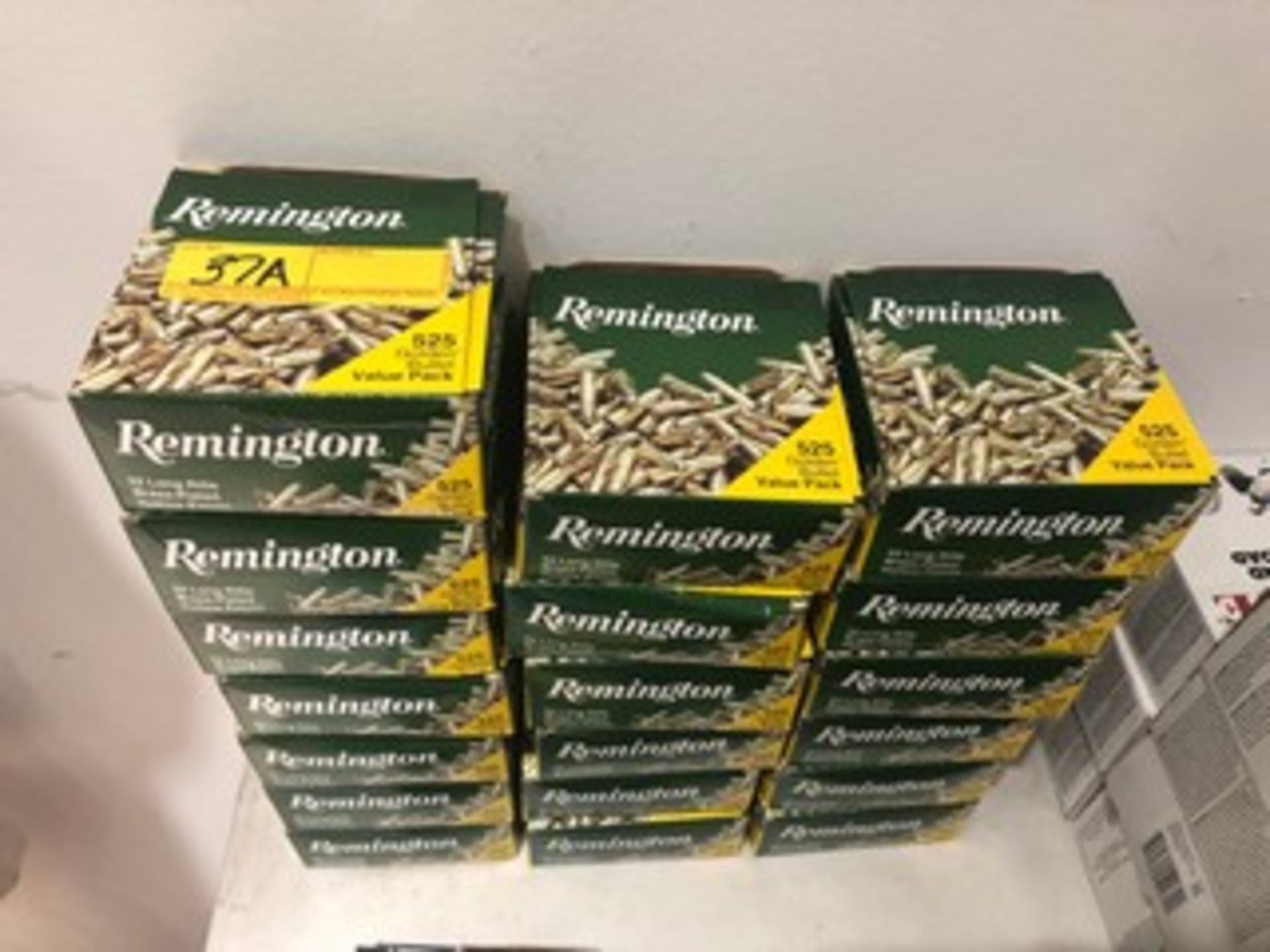 BOXES AMMO - REMINGTON - .22LR HOLLOW POINT - 525 ROUNDS / BOX