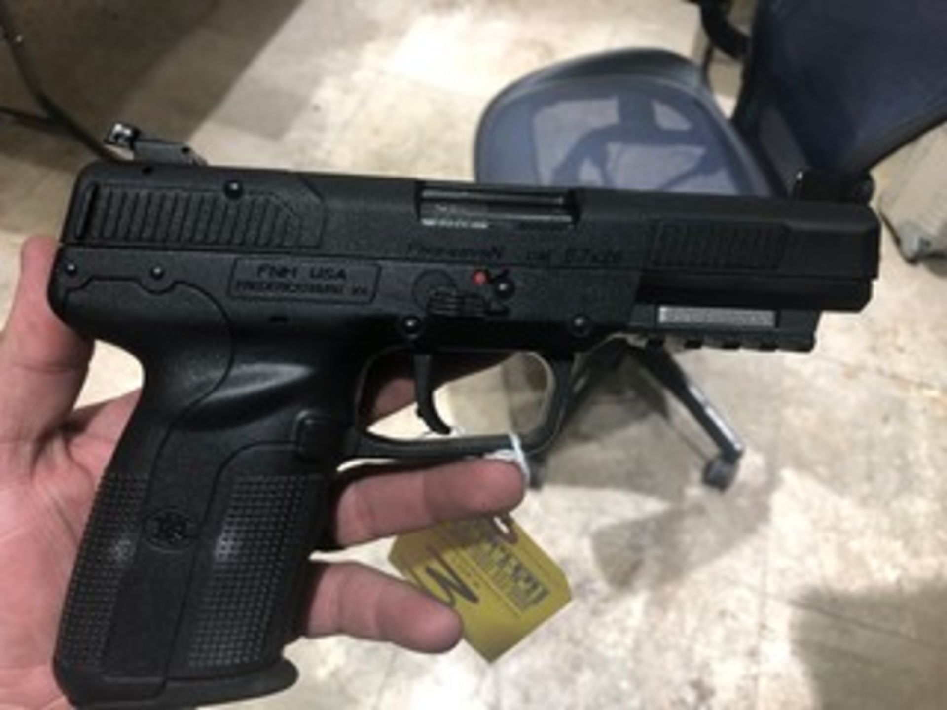 FN FIVE-SEVEN SEMI-AUTOMATIC PISTOL (5.7x28mm) - 3 MAGAZINES / PICATINNY RAIL / ORIGINAL CASE - Image 3 of 4