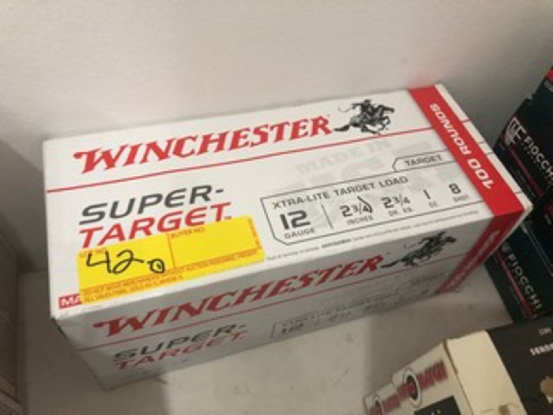 BOX AMMO - WINCHESTER - 12 GAUGE - 100 ROUNDS / BOX