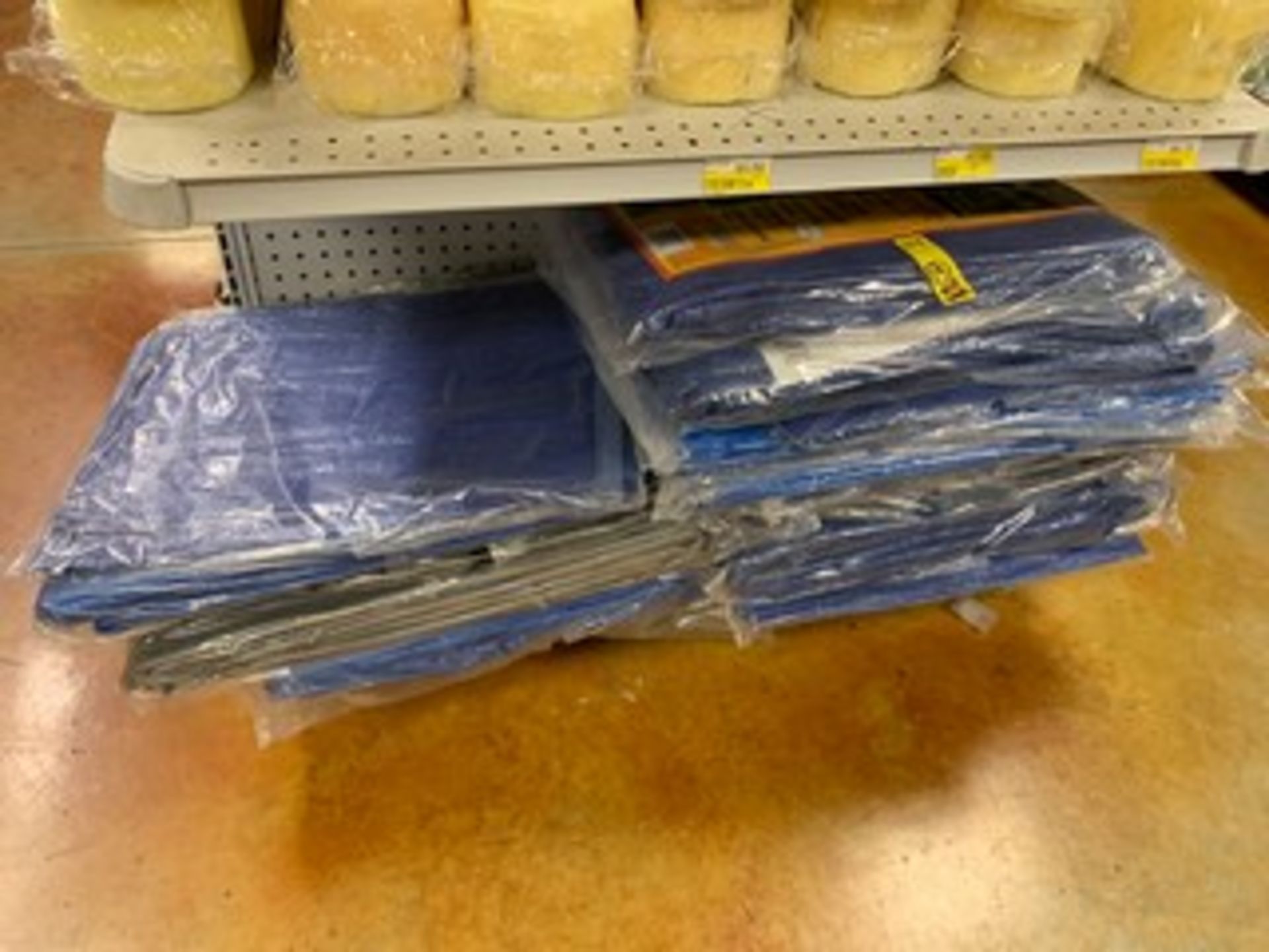 ASSORTED BLUE TARPS