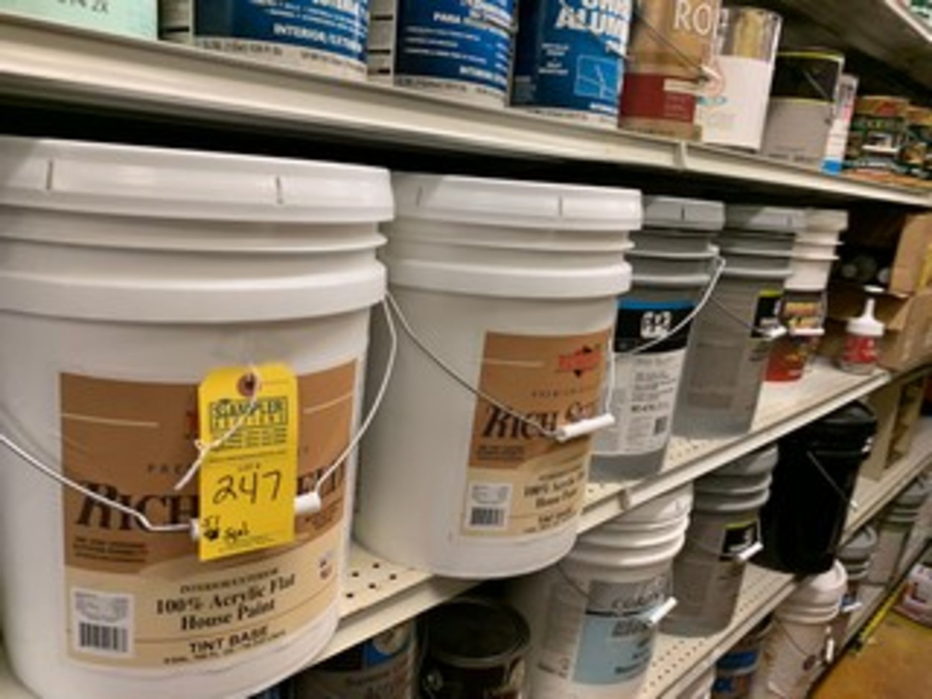 5-GALLON CONTAINERS PAINT