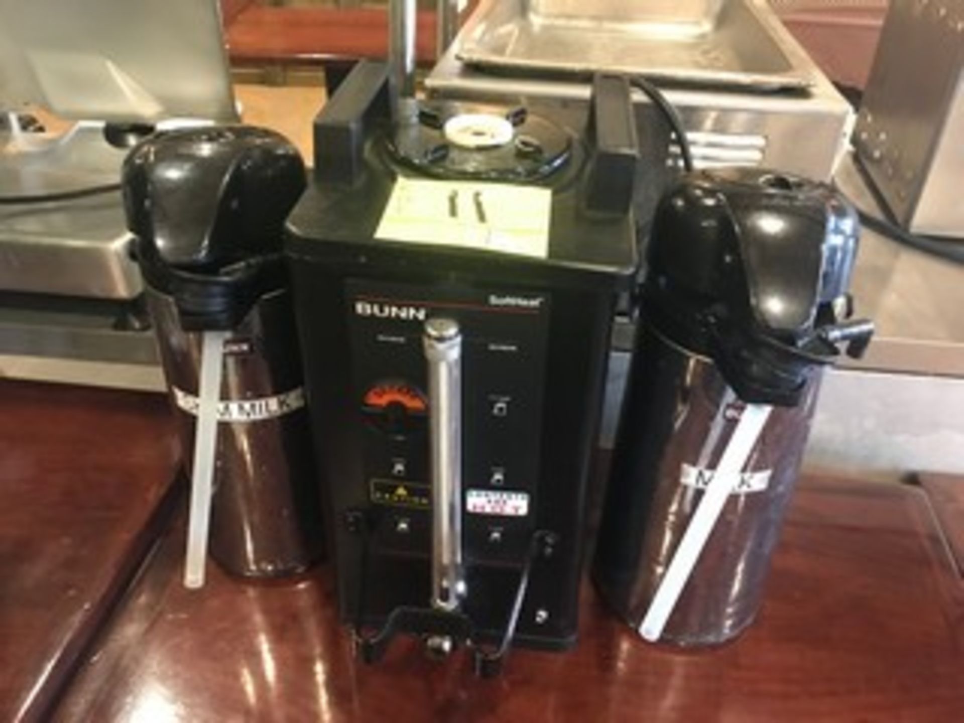 BUNN SOFTHEAT COFFEE DISPENSER SYSTEM (3 PIECES)