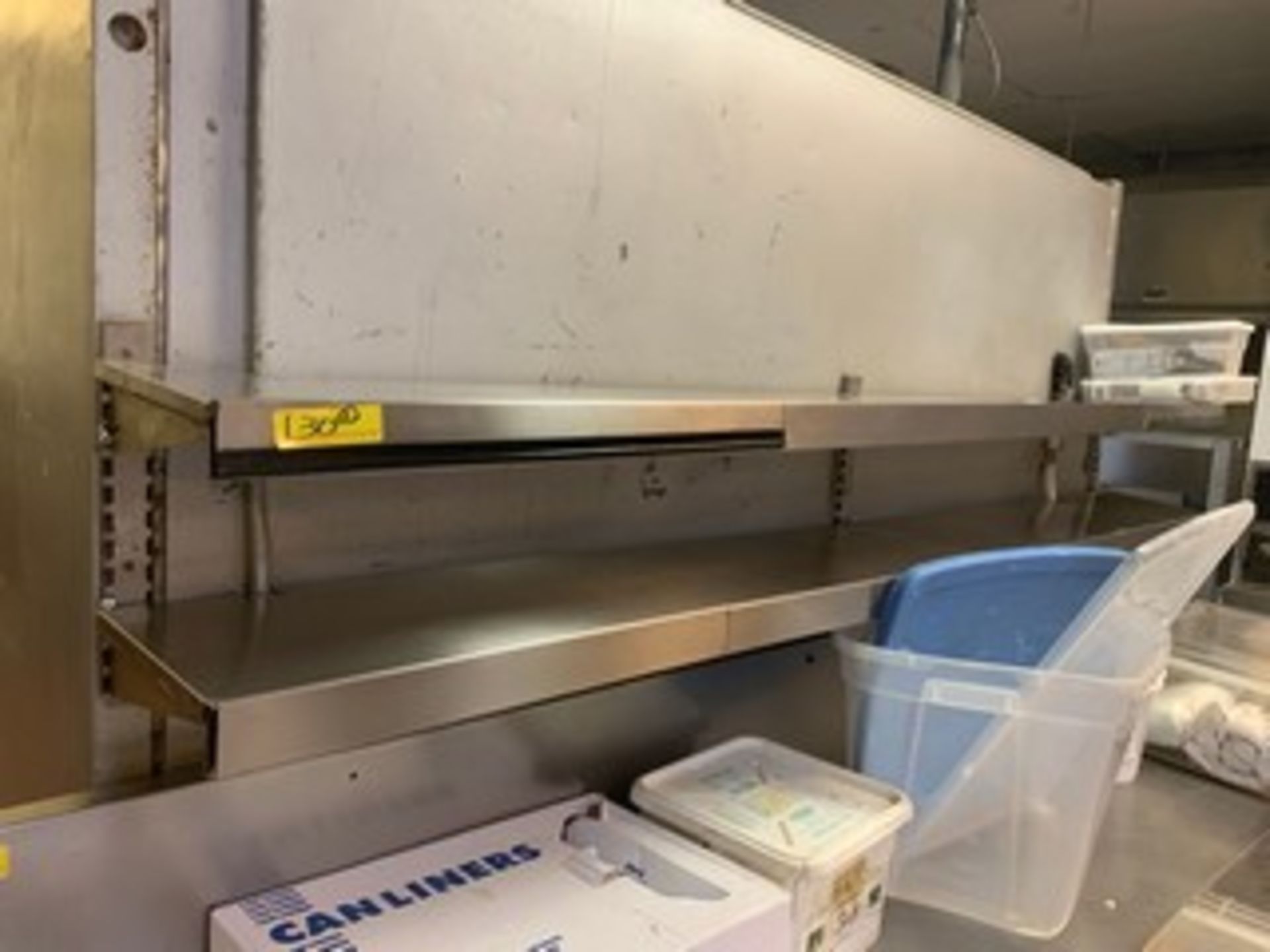 STAINLESS STEEL OVERSHELVES