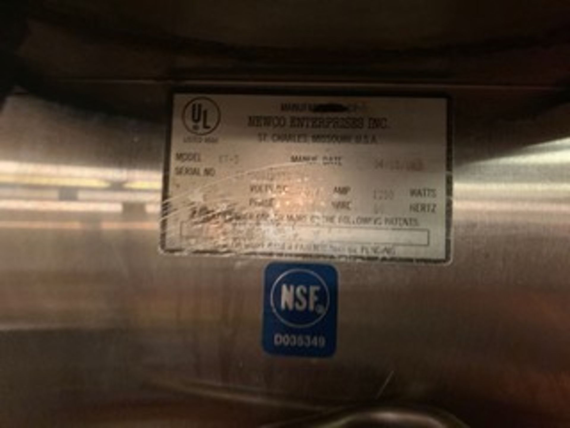 NEWCO KT-3 STAINLESS STEEL COFFEE MACHINE - Image 2 of 2