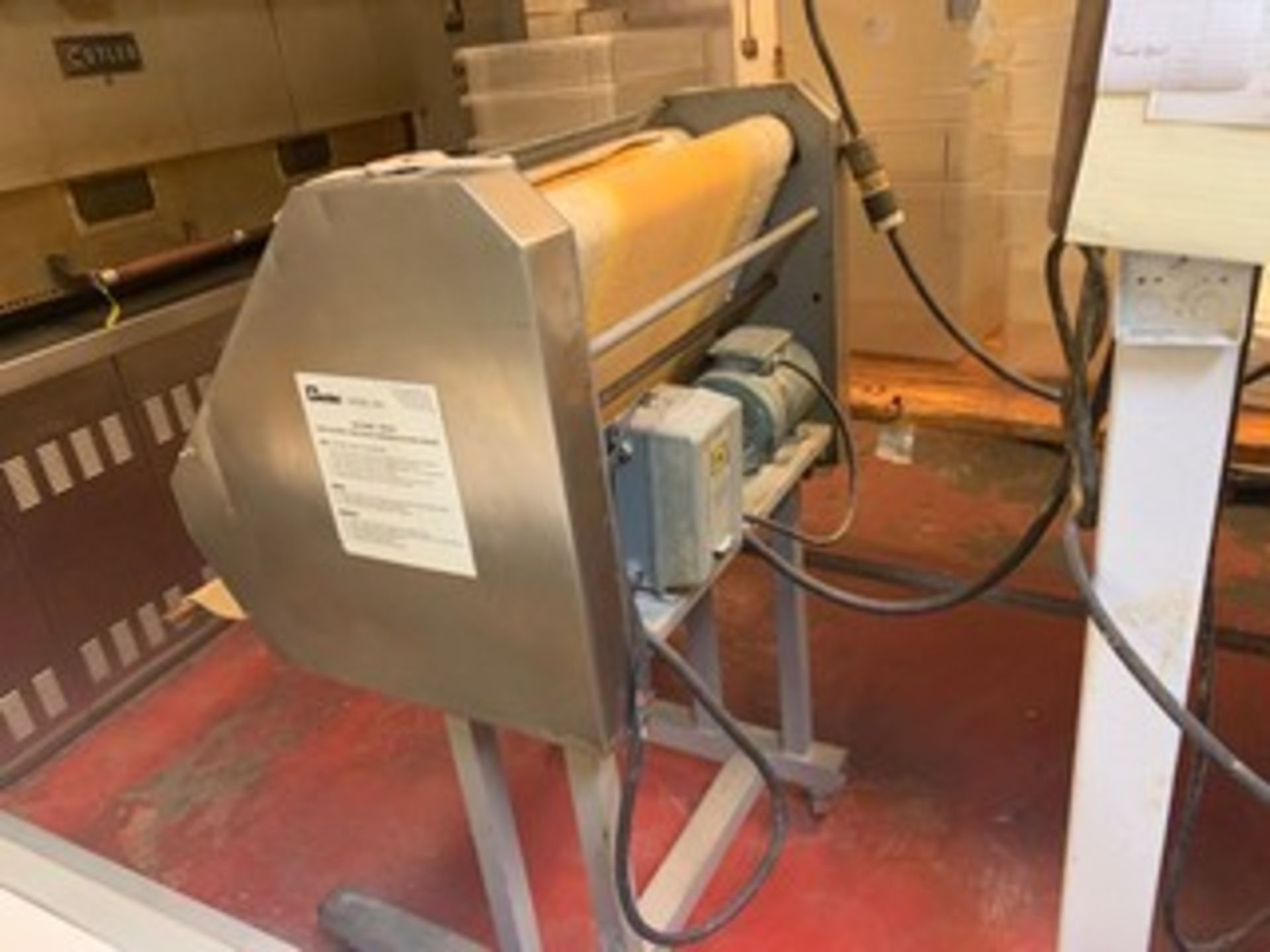 BENIER STAINLESS STEEL LOAF MOLDER ON ROLLING FRAME - Image 3 of 3