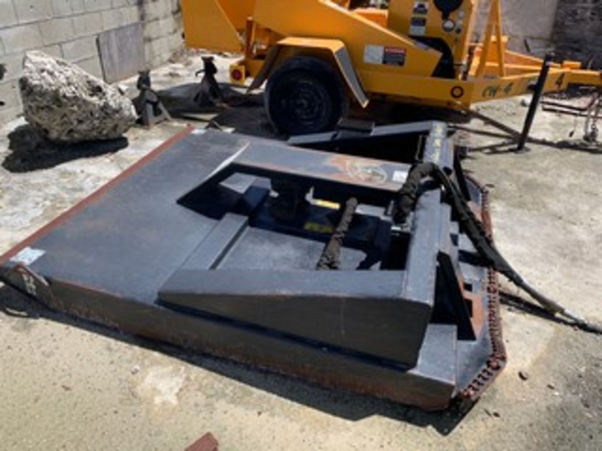 HYDRAULIC DECK CUTTER (FOR SKID STEER)