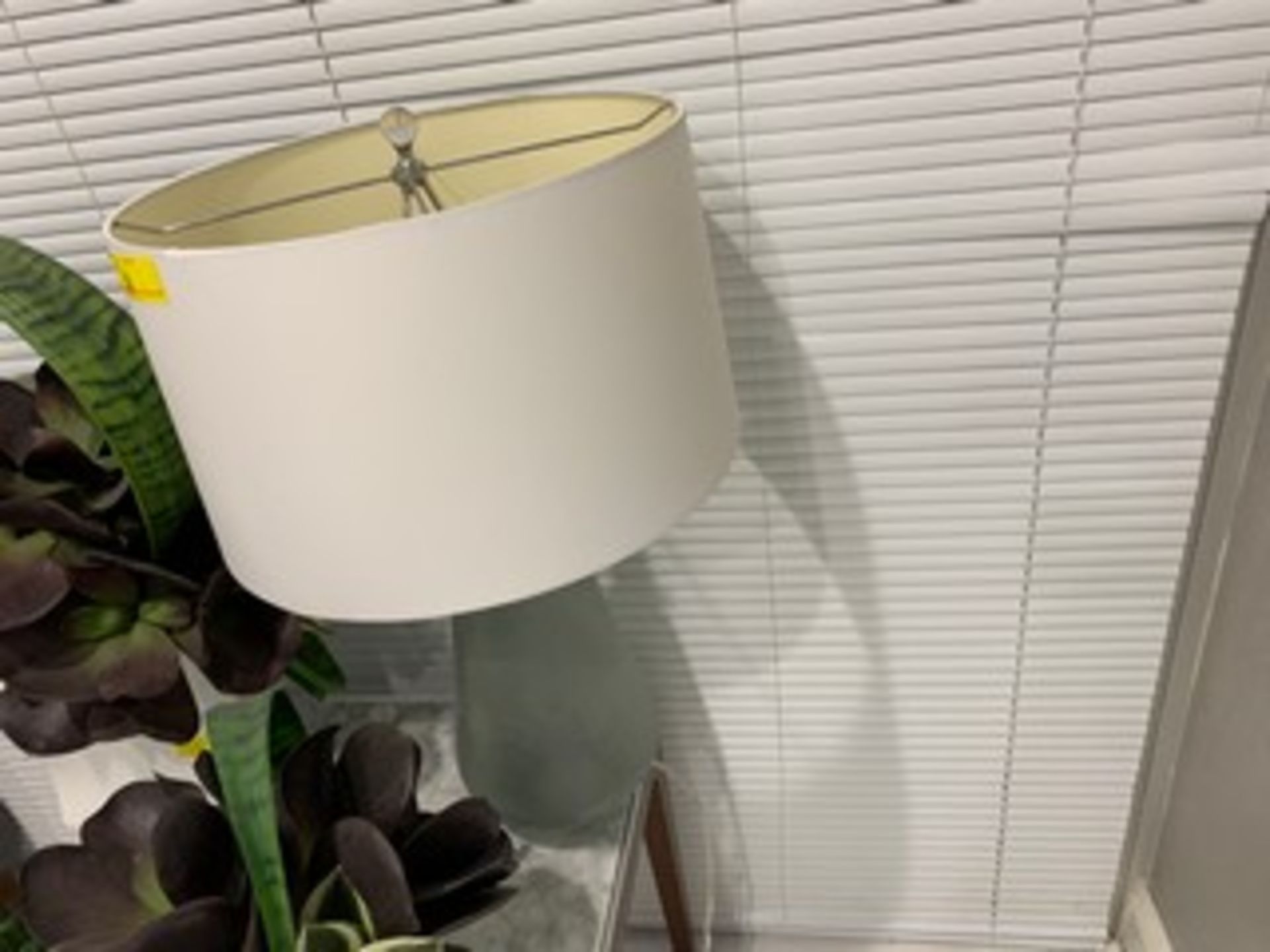 GRAY & WHITE TABLE LAMPS