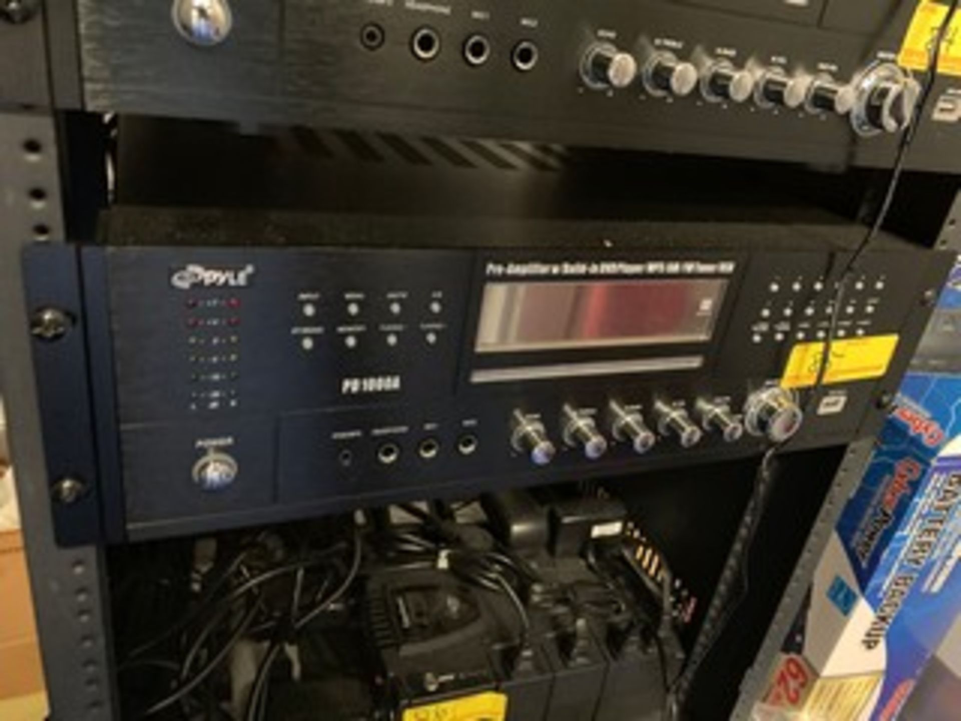 PYLE PD1000A PREAMP WITH BUILT-IN DVD & MORE