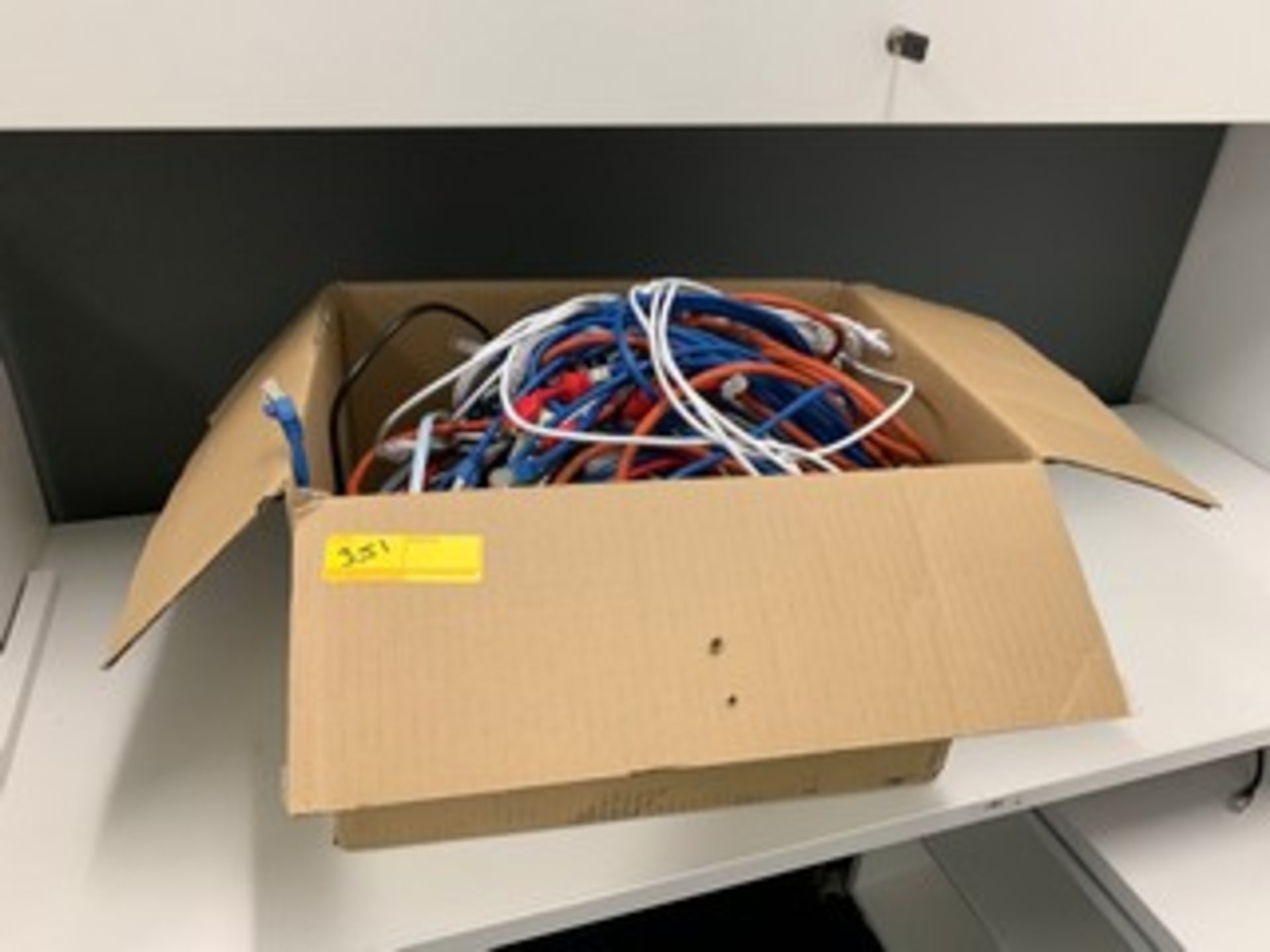 BOX ASSORTED CABLES