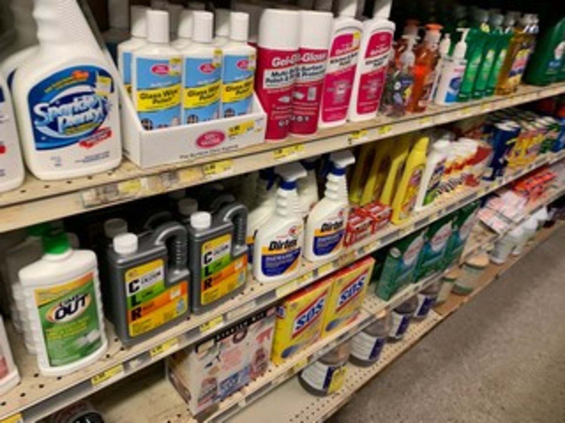 ASSORTED GLASS CLEANER, SOAP, DETERGENT, ETC - Image 2 of 4