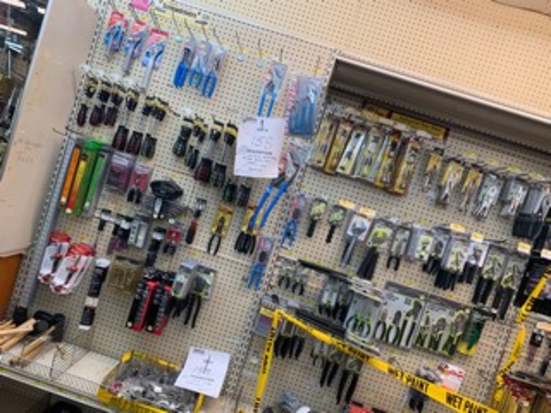 ASSORTED TOOLS - SCREW DRIVERS, VISE GRIPS, CHANNEL LOCKS, ETC