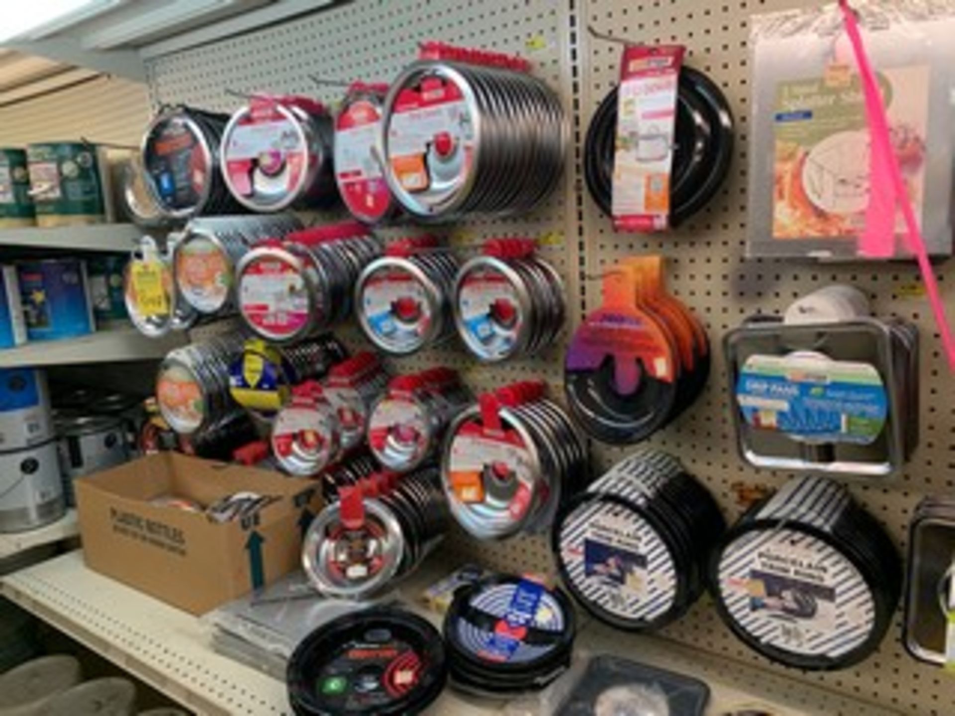 DRIP PANS, DRIP BOWLS, TRIM RINGS, ETC