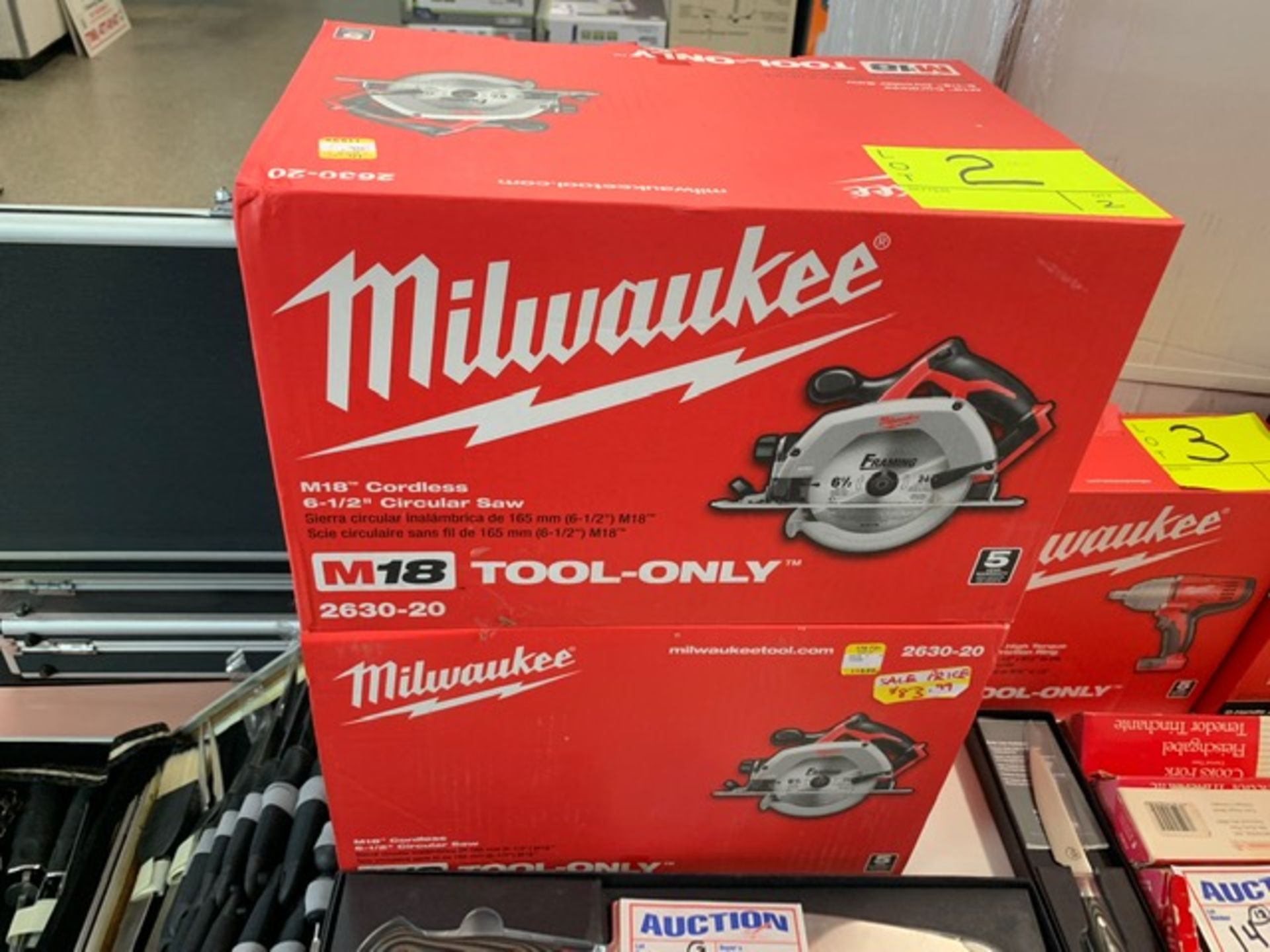 MILWAUKEE 2630-20 M-18 CORDLESS 6 1/2'' CIRCULAR SAWS