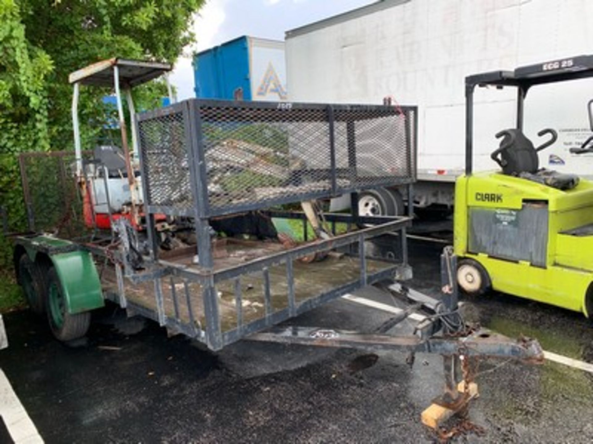 2002 BRAY UTILITY TRAILER - VIN #BR06X121108200232 (REGISTRATION ONLY - UNDER 2000LBS)