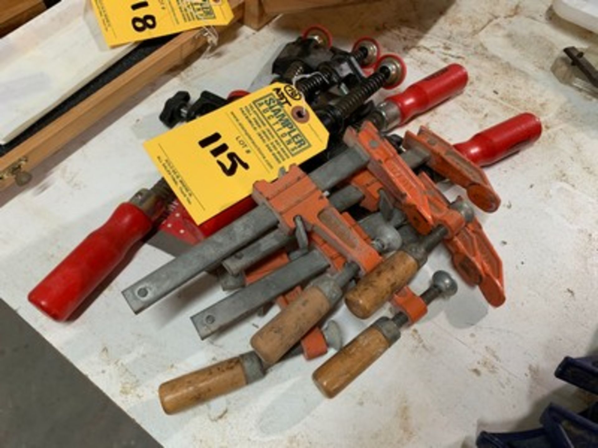 SMALL FLAT CLAMPS - BESSEY, ETC