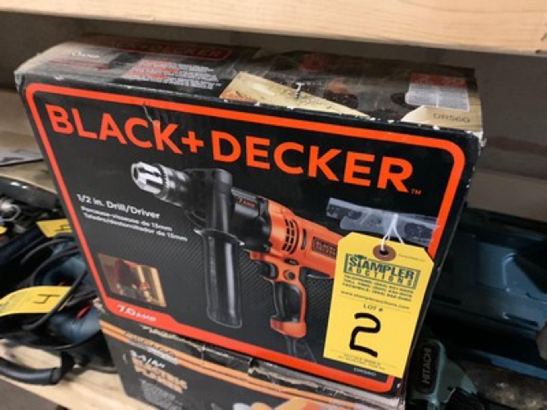 BLACK & DECKER HAMMER DRILL