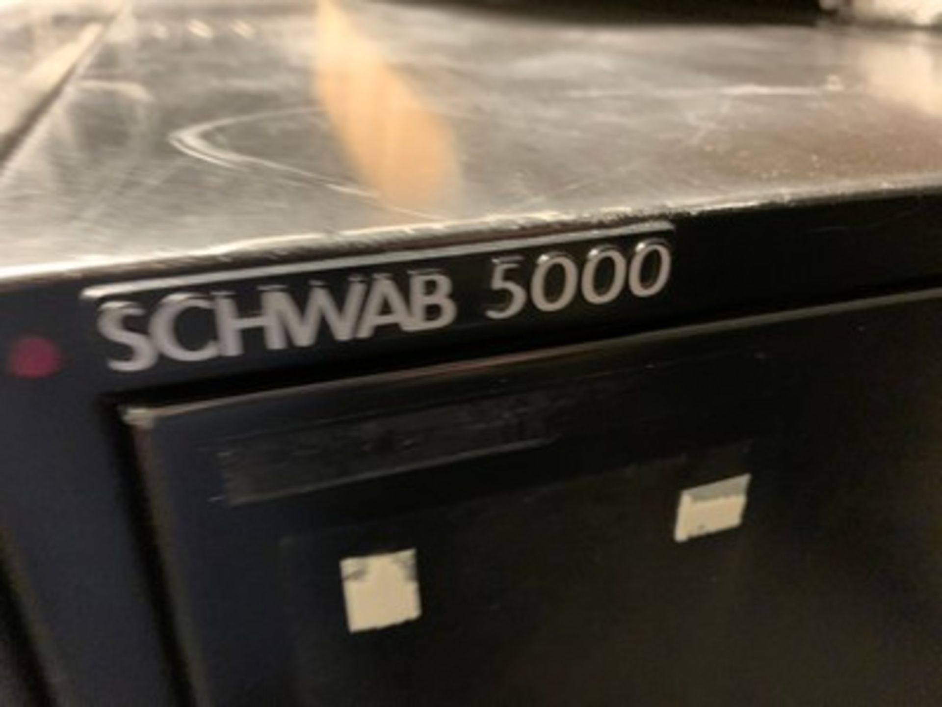 SCHWAB 5000 BLACK FILE CABINET WITH 4 DRAWERS - Image 3 of 3