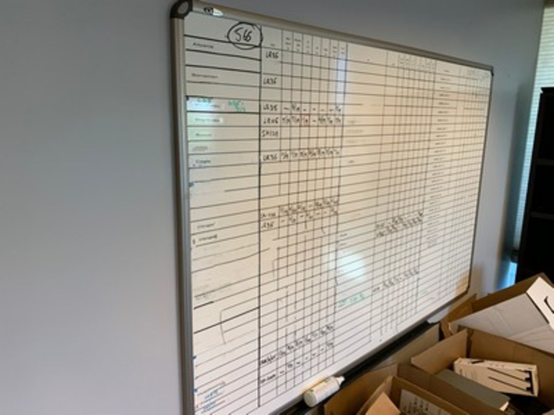 LARGE DRY ERASE BOARD