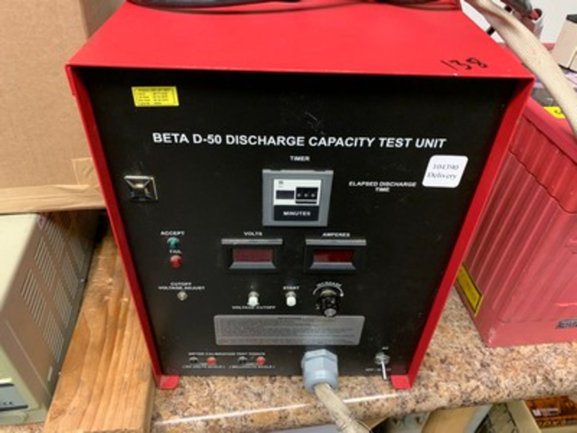 BETA D-50 DISCHARGE CAPACITY TEST UNIT - Image 2 of 2