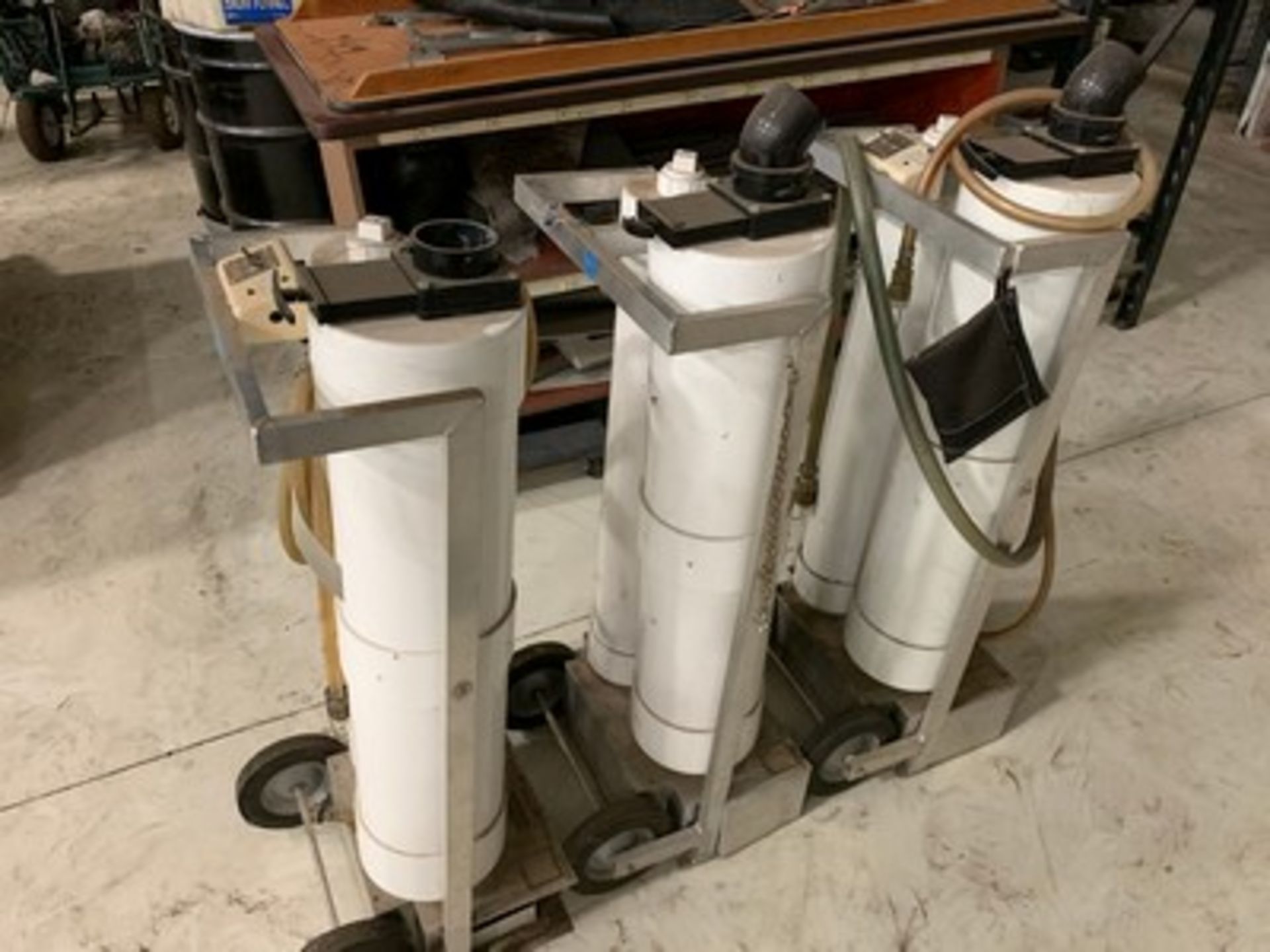 PUMP / FILTER UNITS ON CARTS - Image 3 of 3